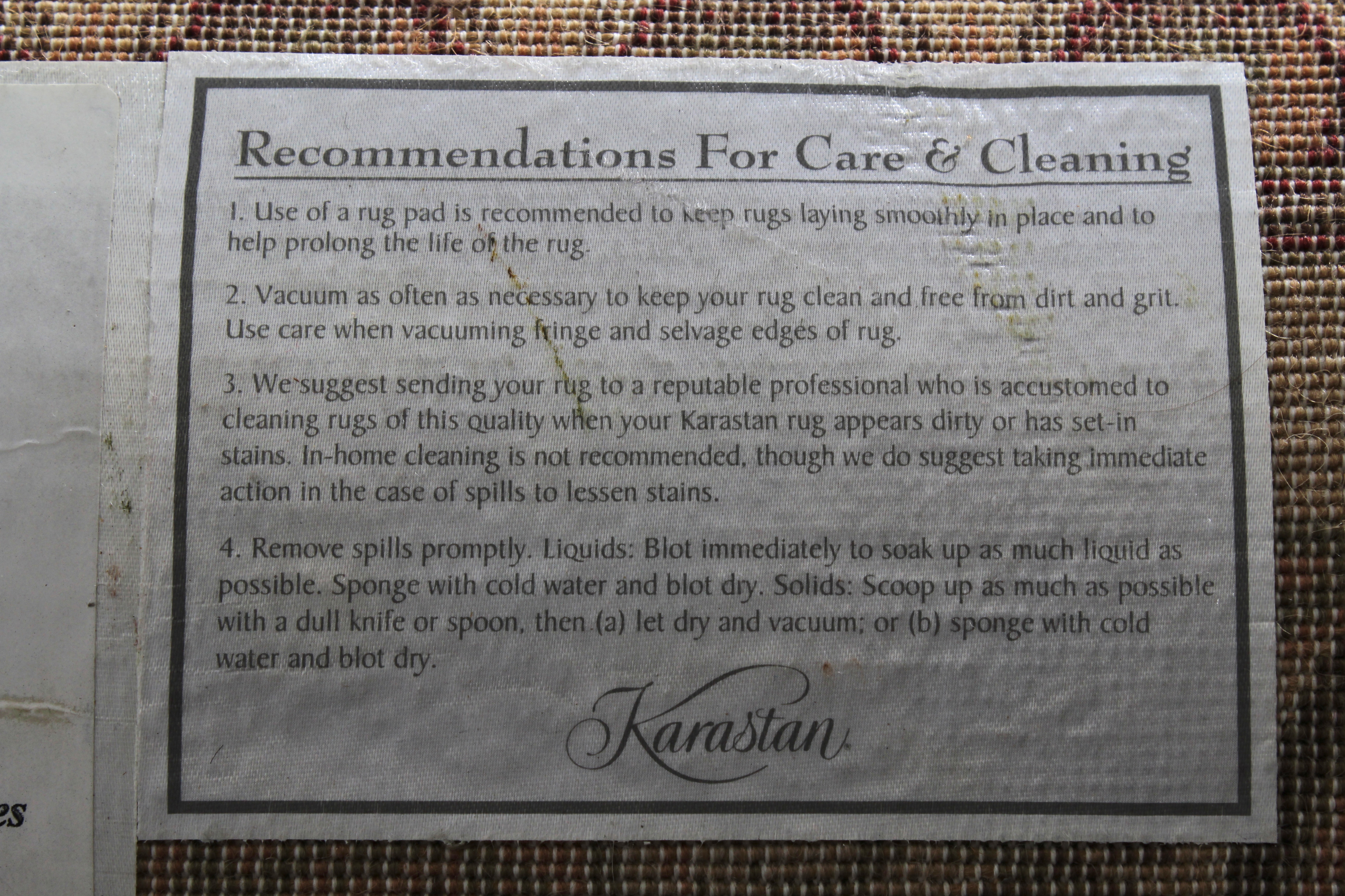 "Josephine" Pattern Area Rug