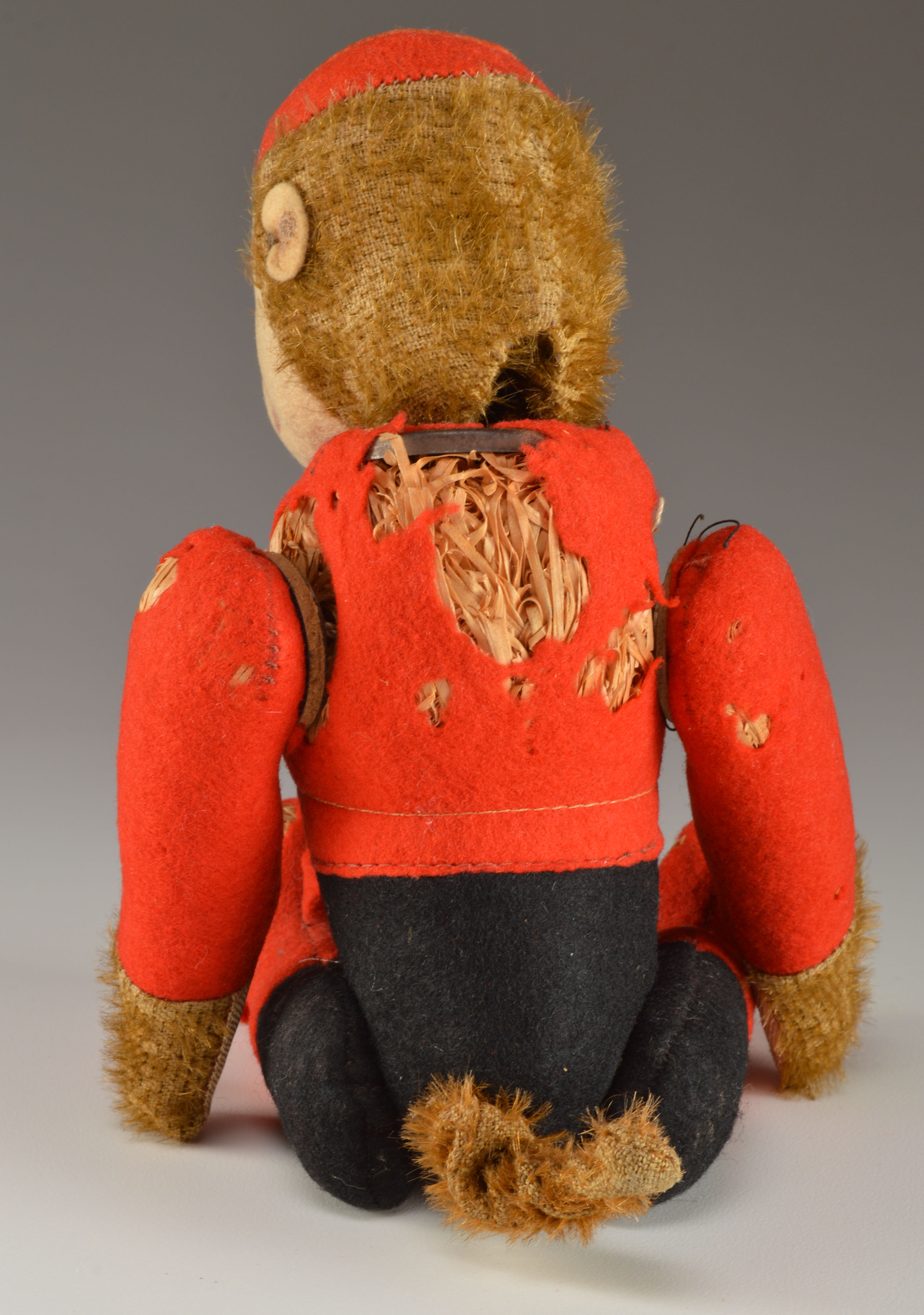 Antique Schuco Yes/No Bellhop Monkey