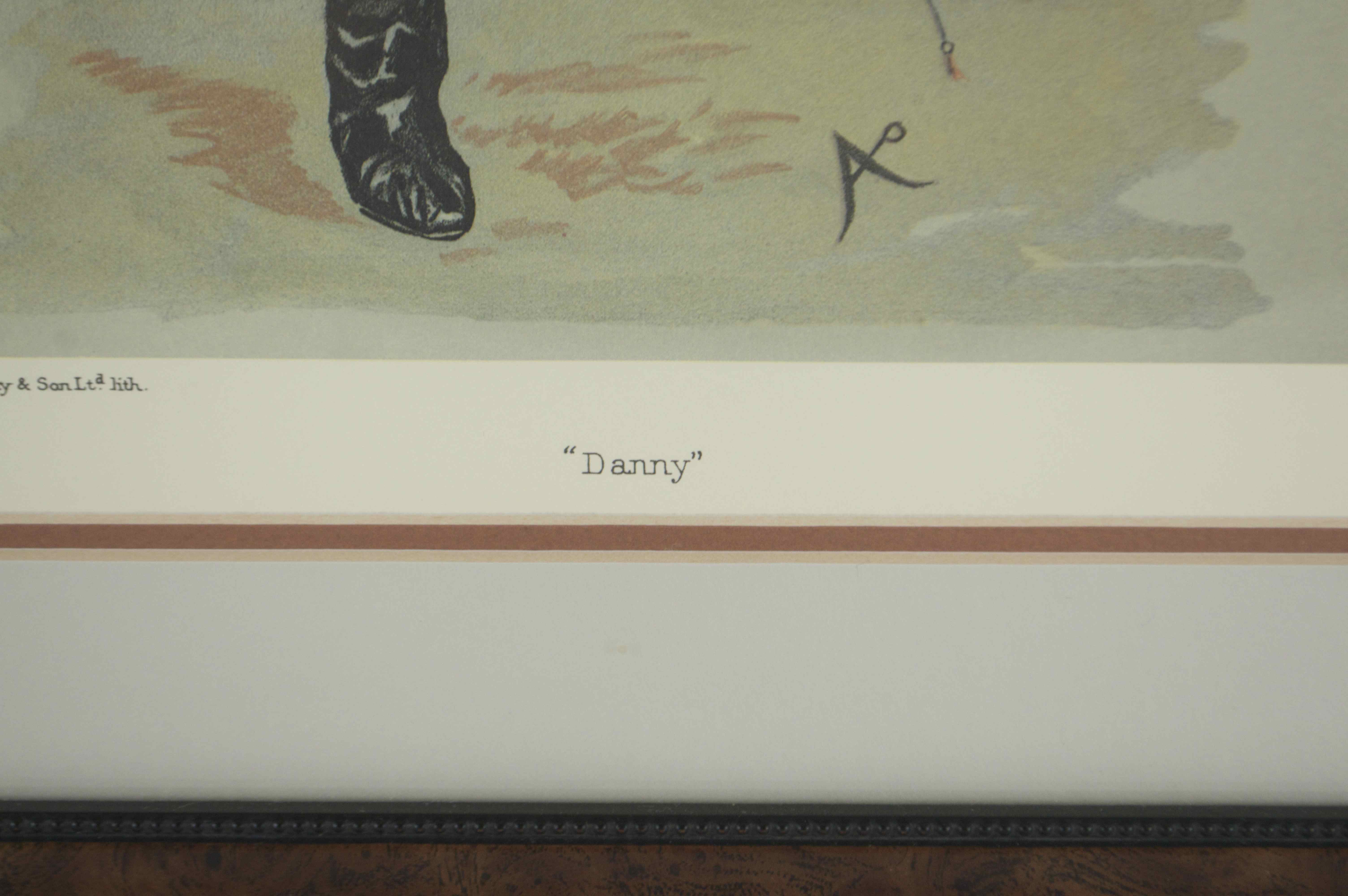 Set of Four Framed Vanity Fair Jockey Prints