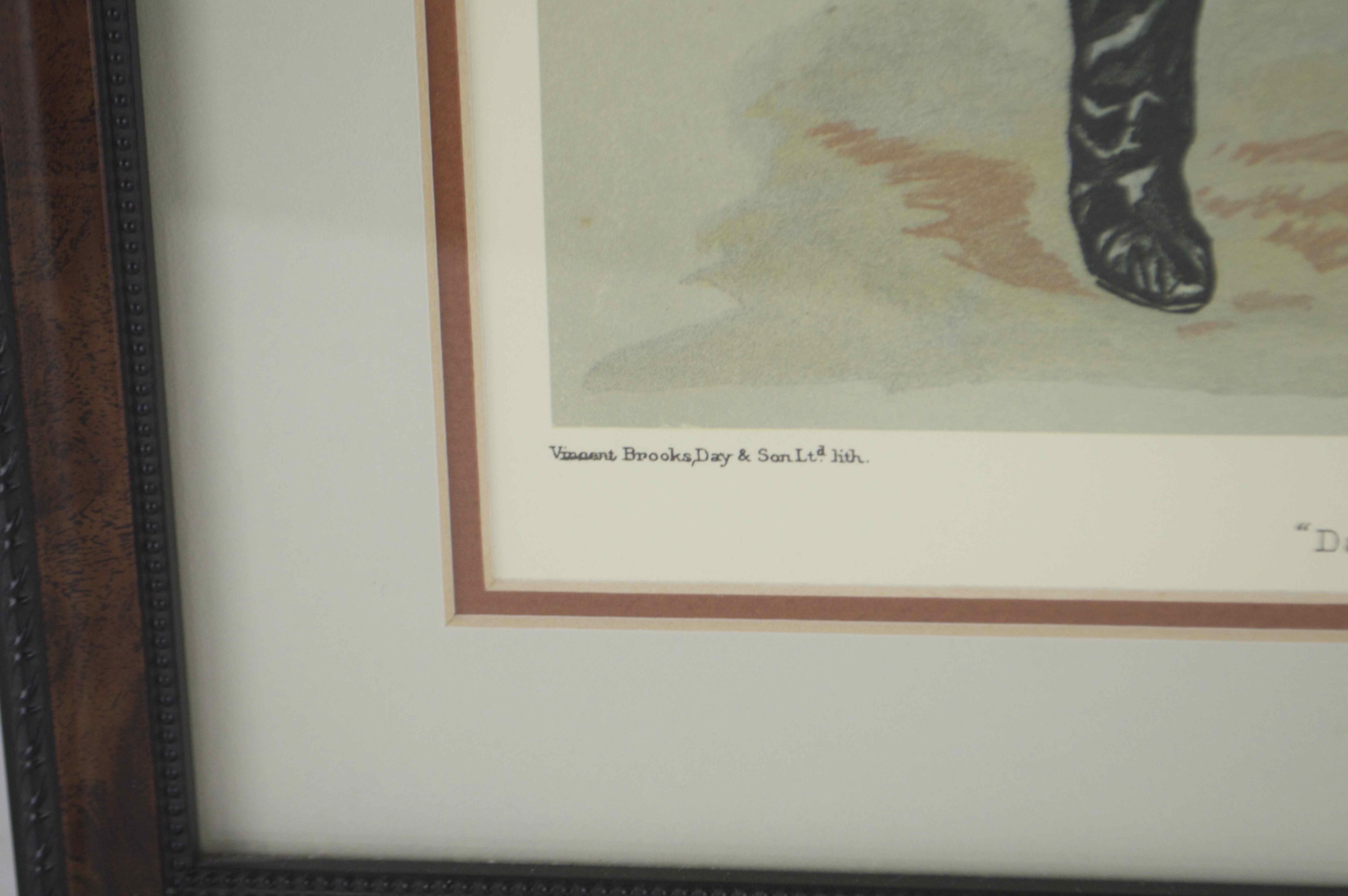 Set of Four Framed Vanity Fair Jockey Prints