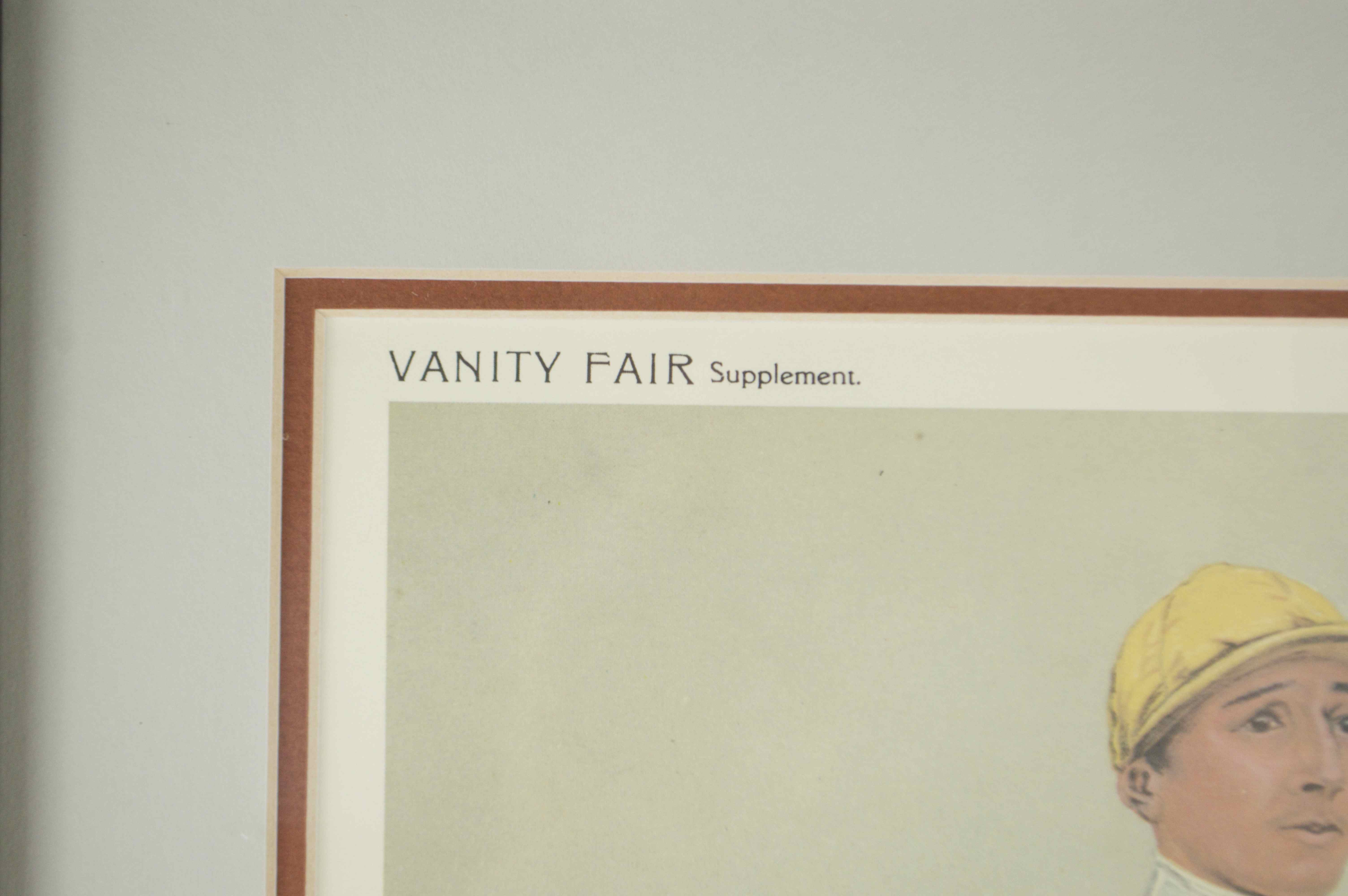Set of Four Framed Vanity Fair Jockey Prints