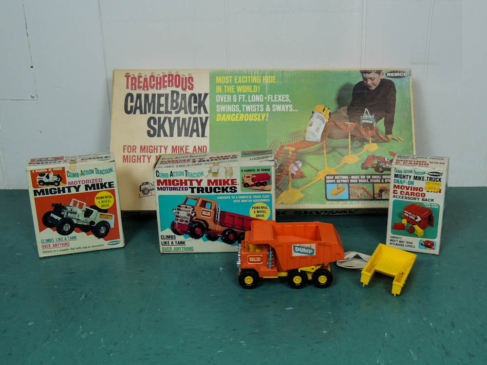 1960s Mighty Mike Trucks and CamelBack Skyway Track