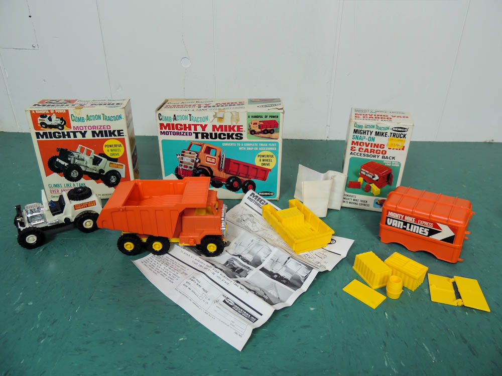 1960s Mighty Mike Trucks and CamelBack Skyway Track