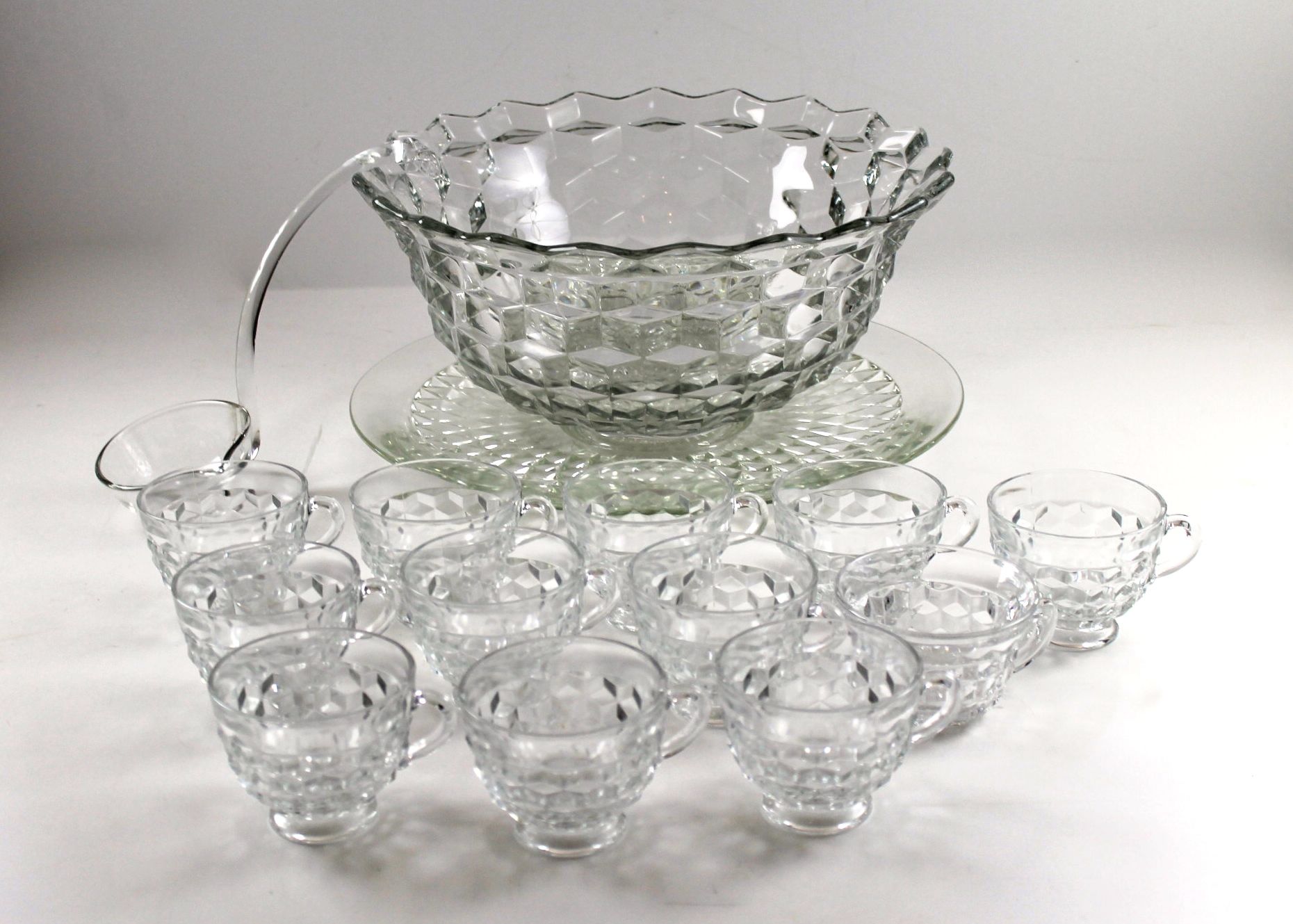 American Fostoria Punch Bowl