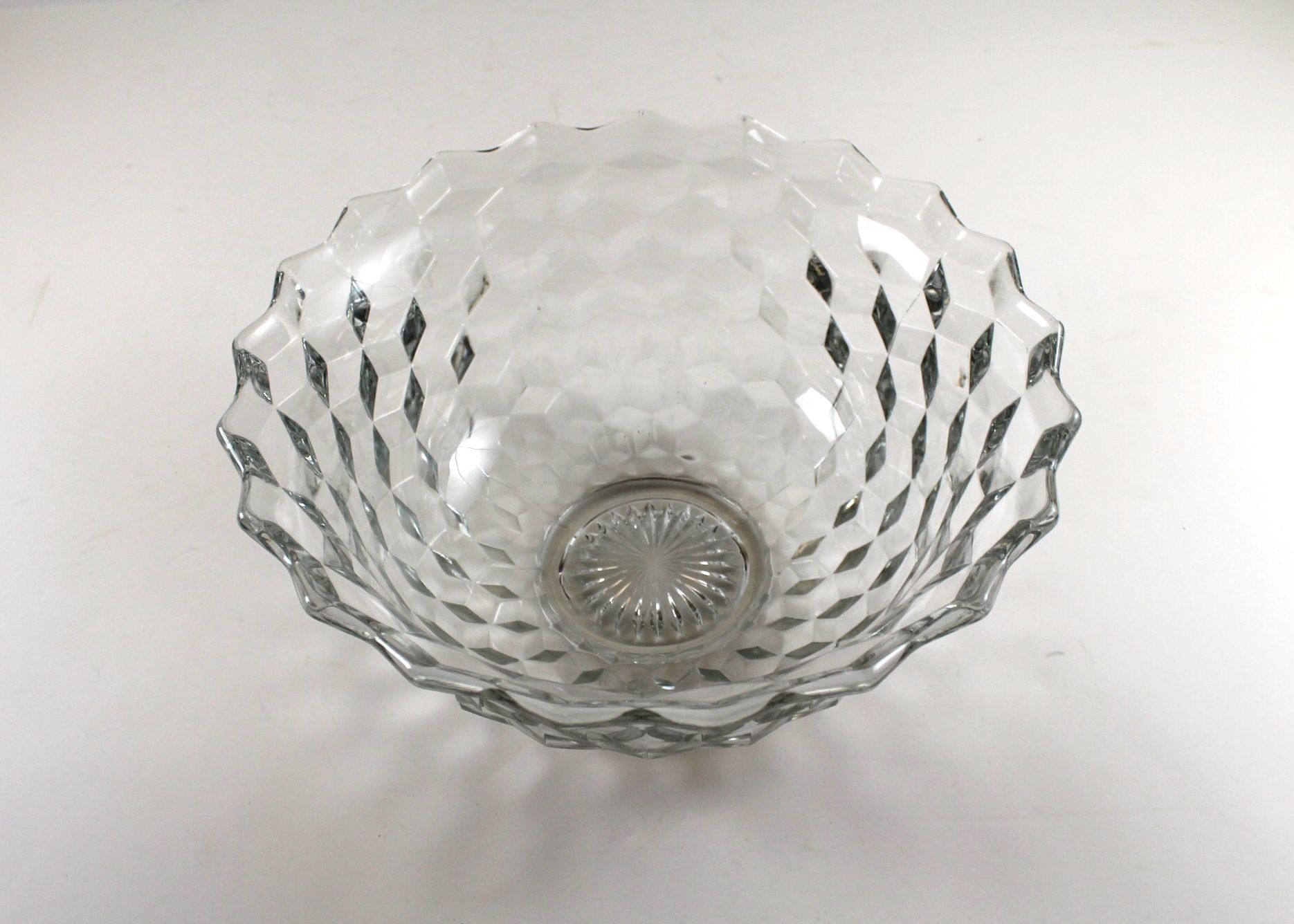 American Fostoria Punch Bowl