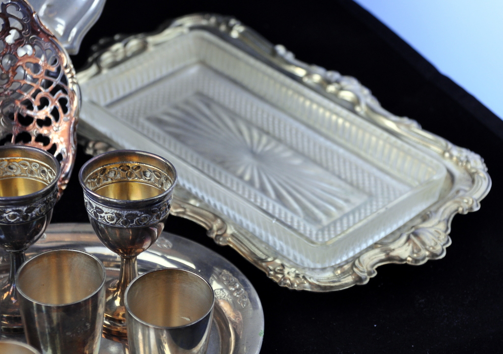 830 Silver and Other Silver Plate Items