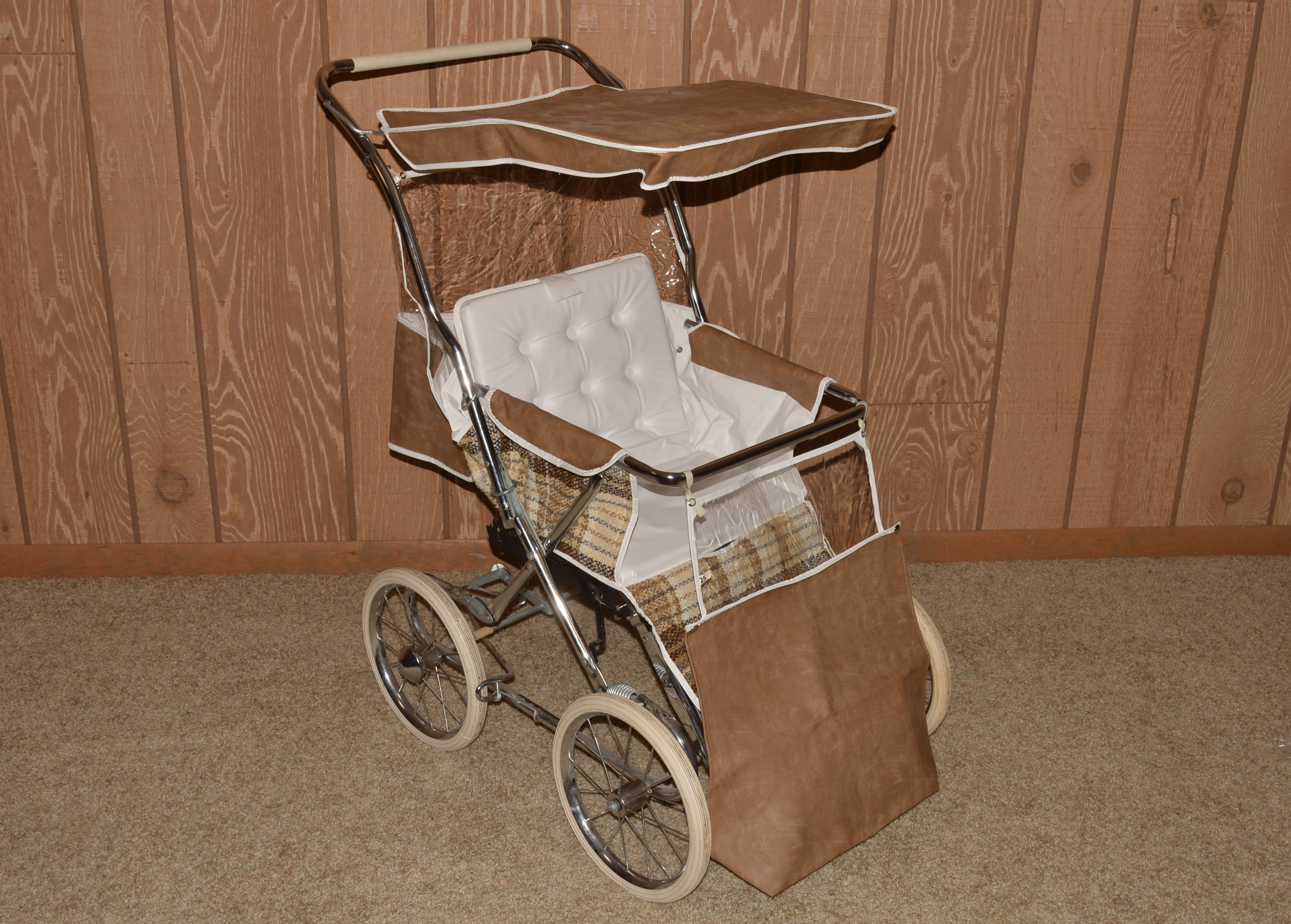 Vintage Hedstrom Convertible  Baby Buggy