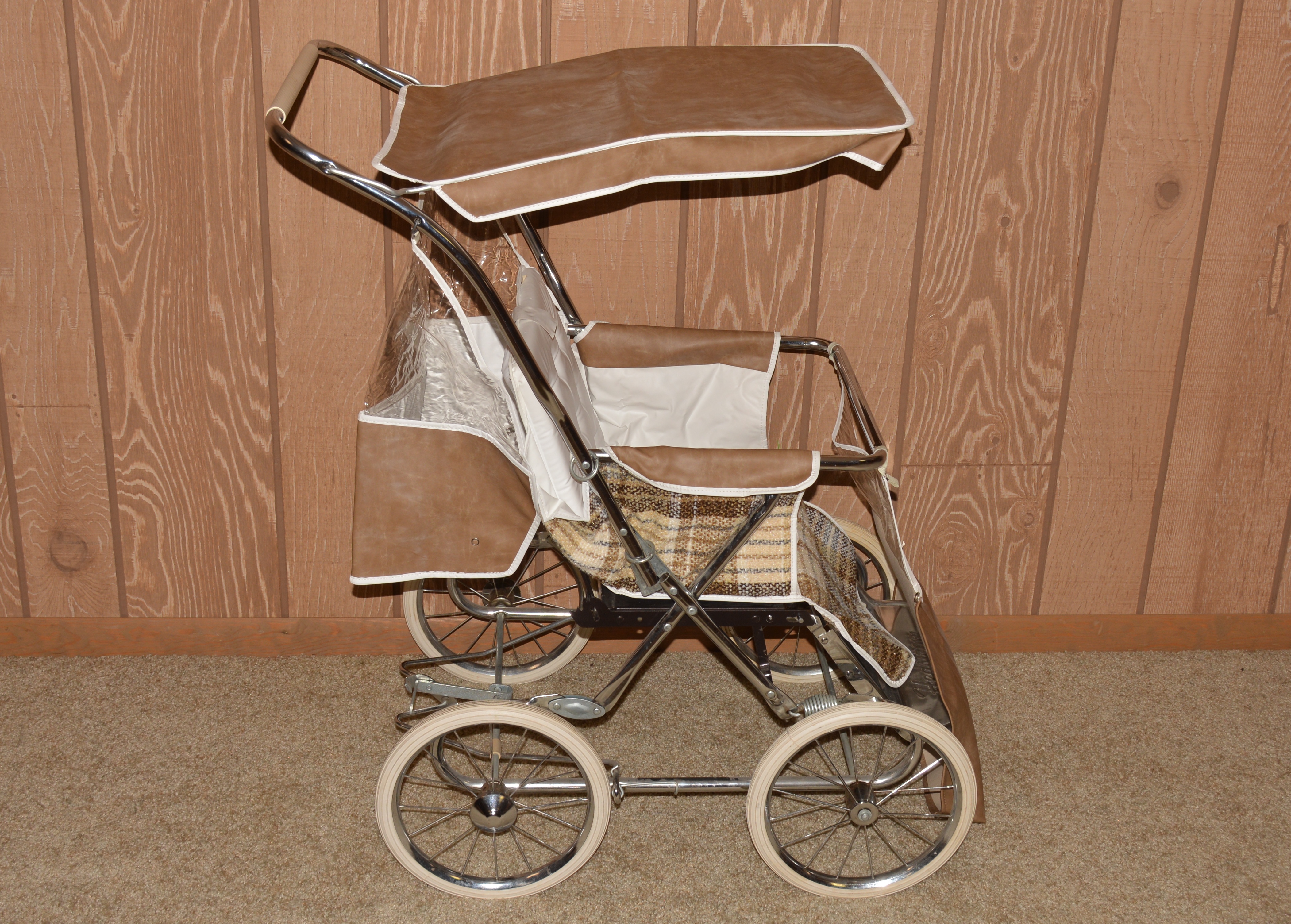 Vintage Hedstrom Convertible  Baby Buggy