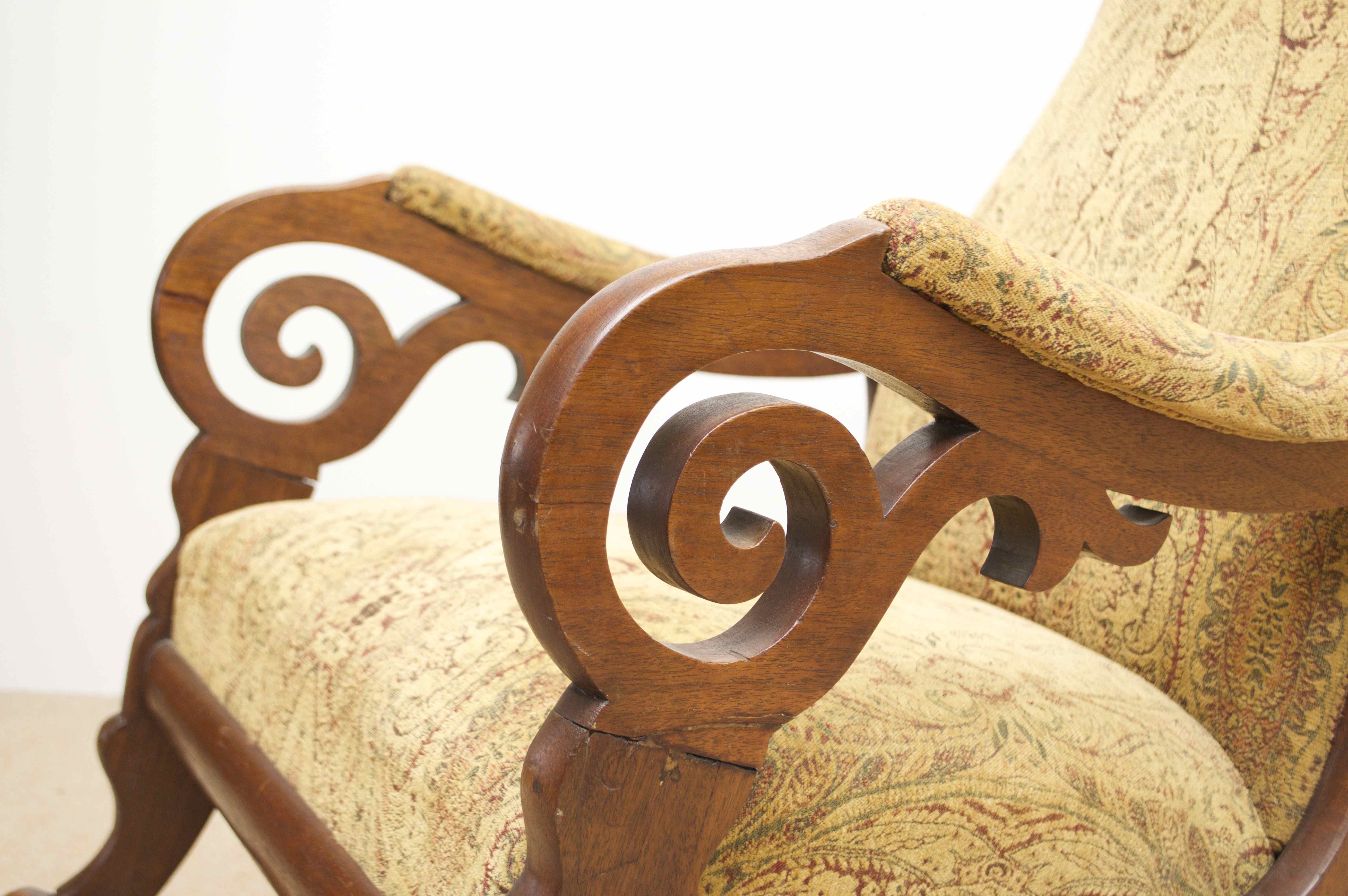 Antique Lincoln Rocker