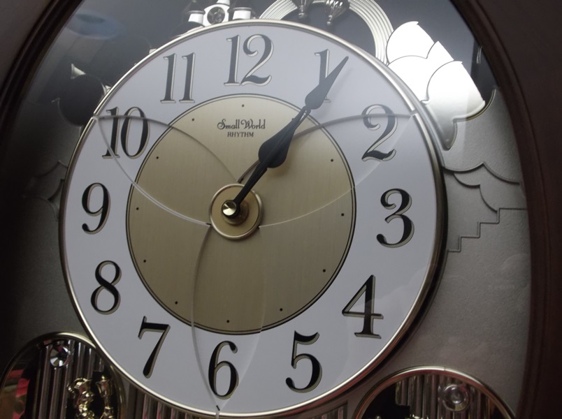 Small World Rhythm Musical Mechanical Movement Wall Clock