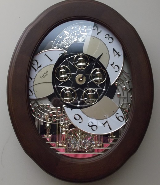 Small World Rhythm Musical Mechanical Movement Wall Clock