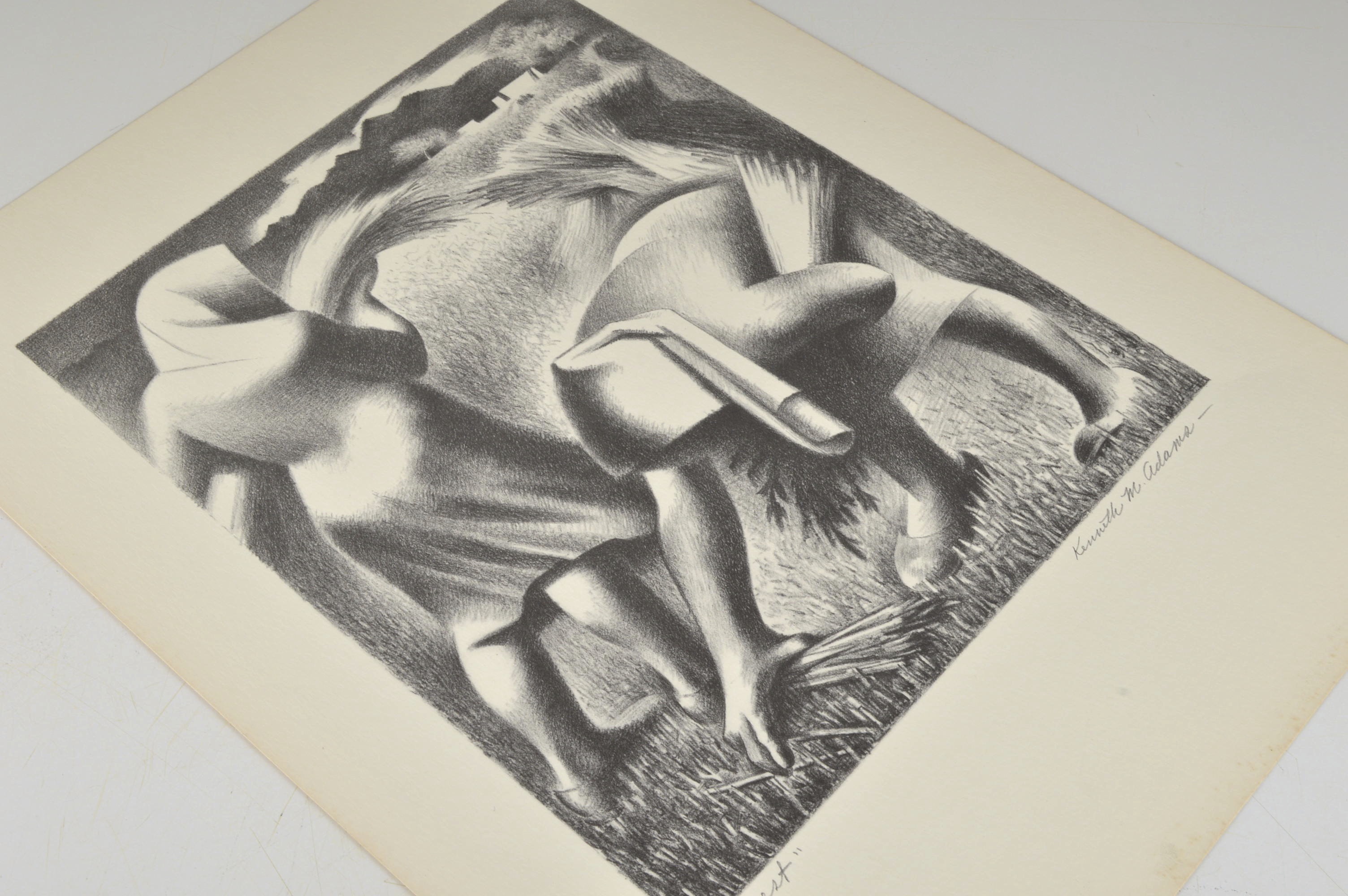 Kenneth M. Adams Portfolio of Photo Offset LIthographs