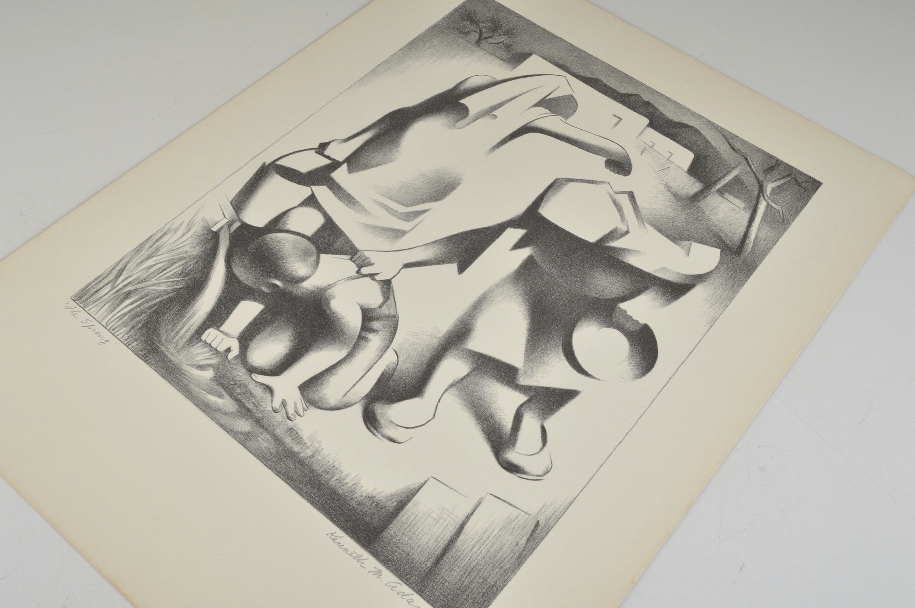 Kenneth M. Adams Portfolio of Photo Offset LIthographs