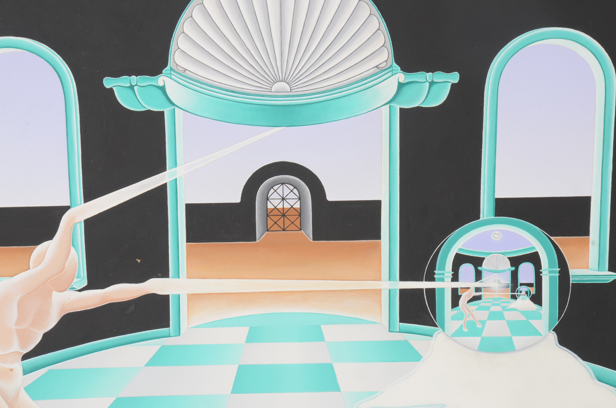 Original David Levitan Phase 3 The Hypersurrealist's Execution