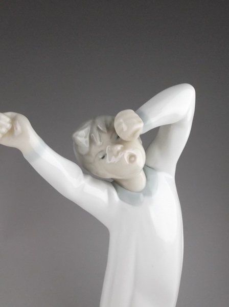 Lladro Yawning Boy Figurine