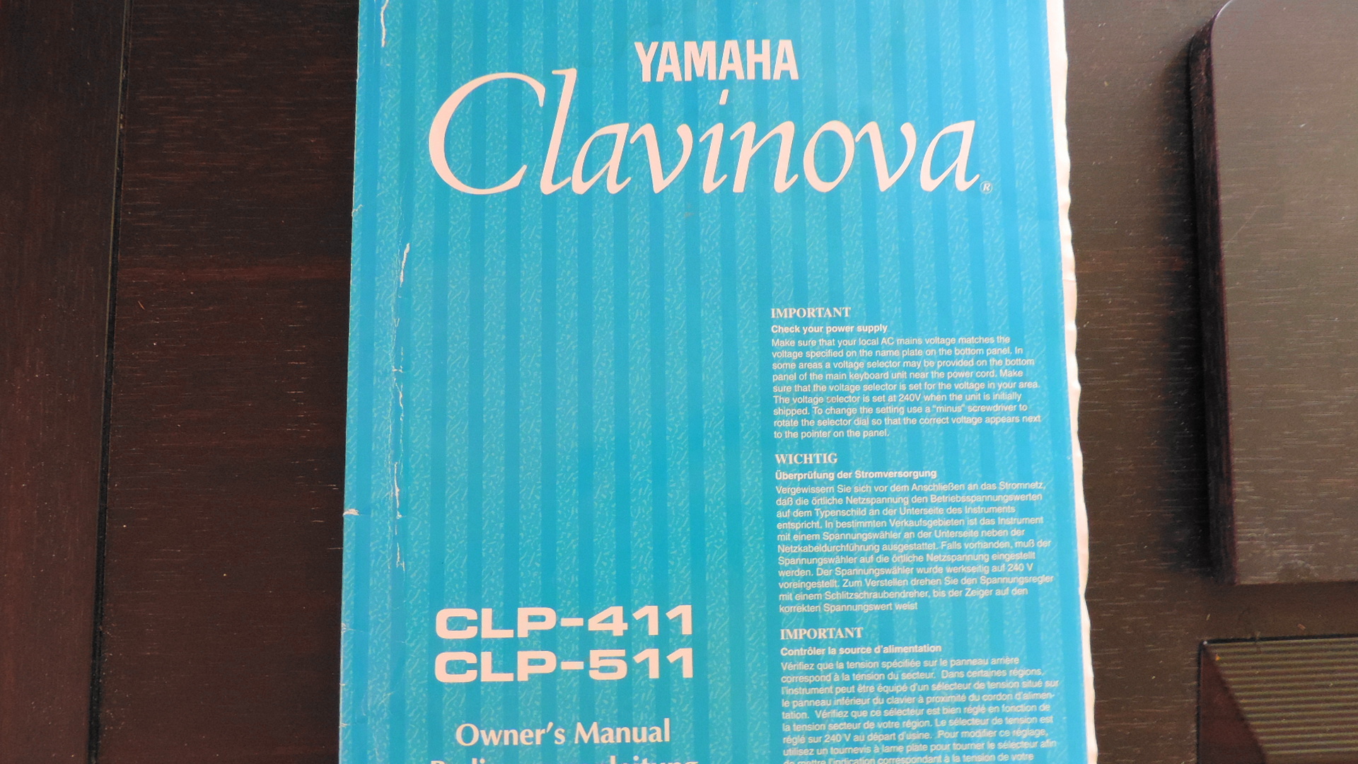 Yamaha Clavinova Piano