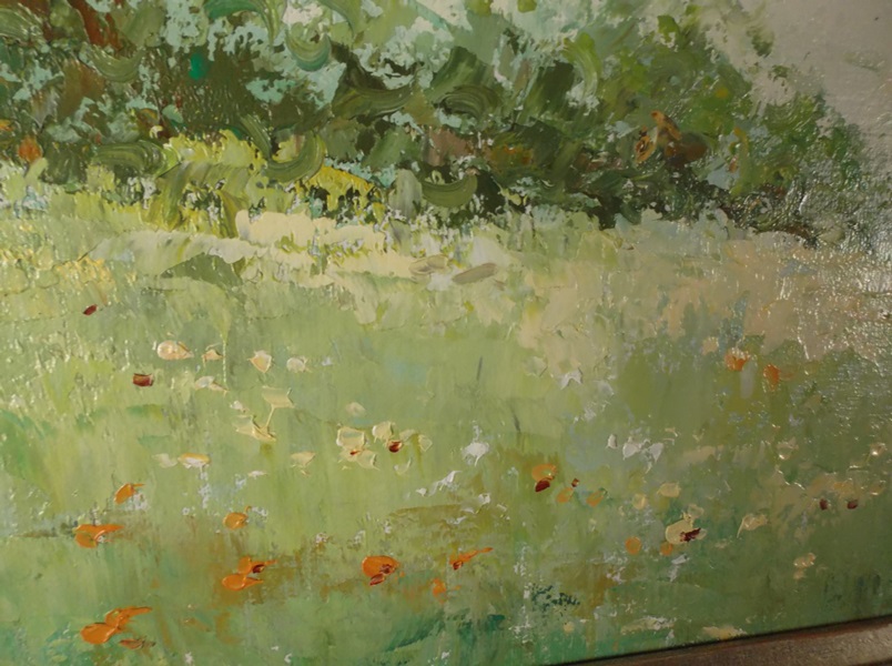 Henri Du Bois Impressionist Oil on Canvas