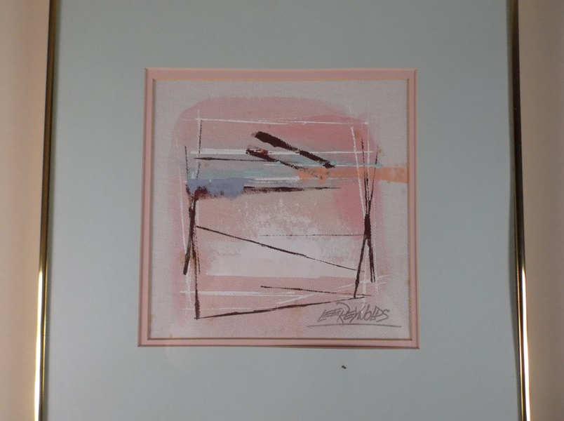  Textured Abstract Painting by Lee Reynolds