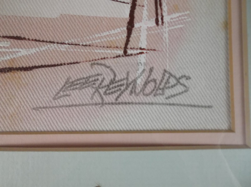  Textured Abstract Painting by Lee Reynolds