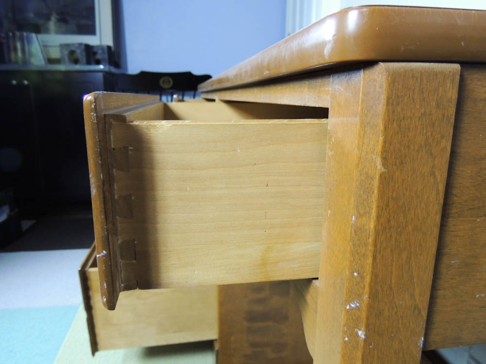 Vintage Ethan Allen Maple Desk