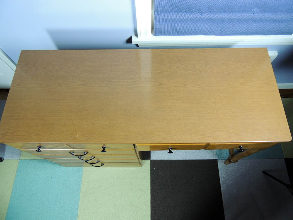 Vintage Ethan Allen Maple Desk