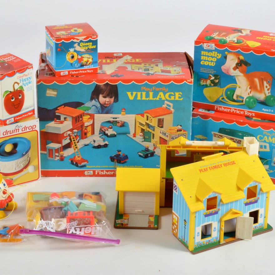 Awesome Vintage Fisher Price Toys