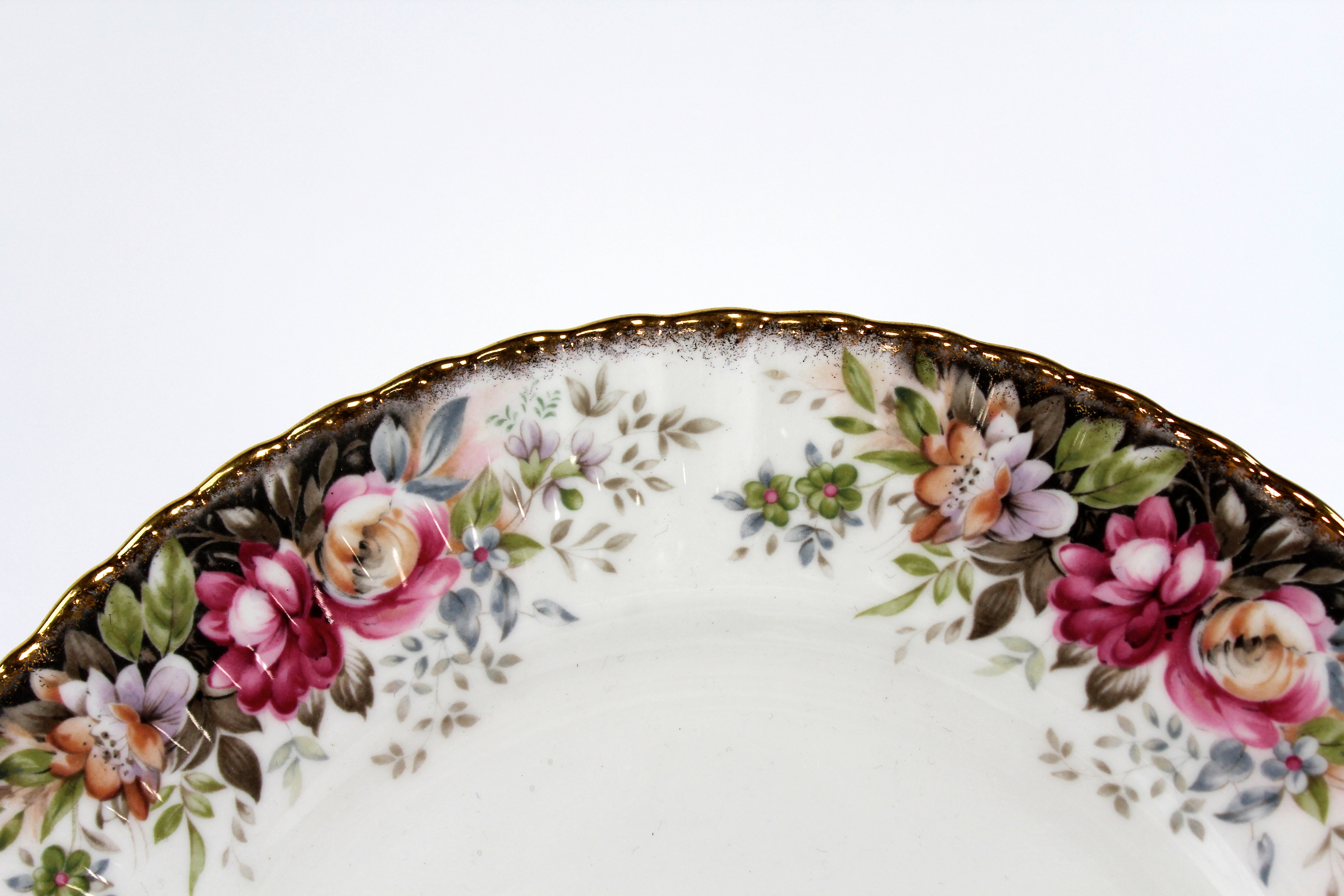Set of Royal Albert "Autumn Roses" Dinner Plates