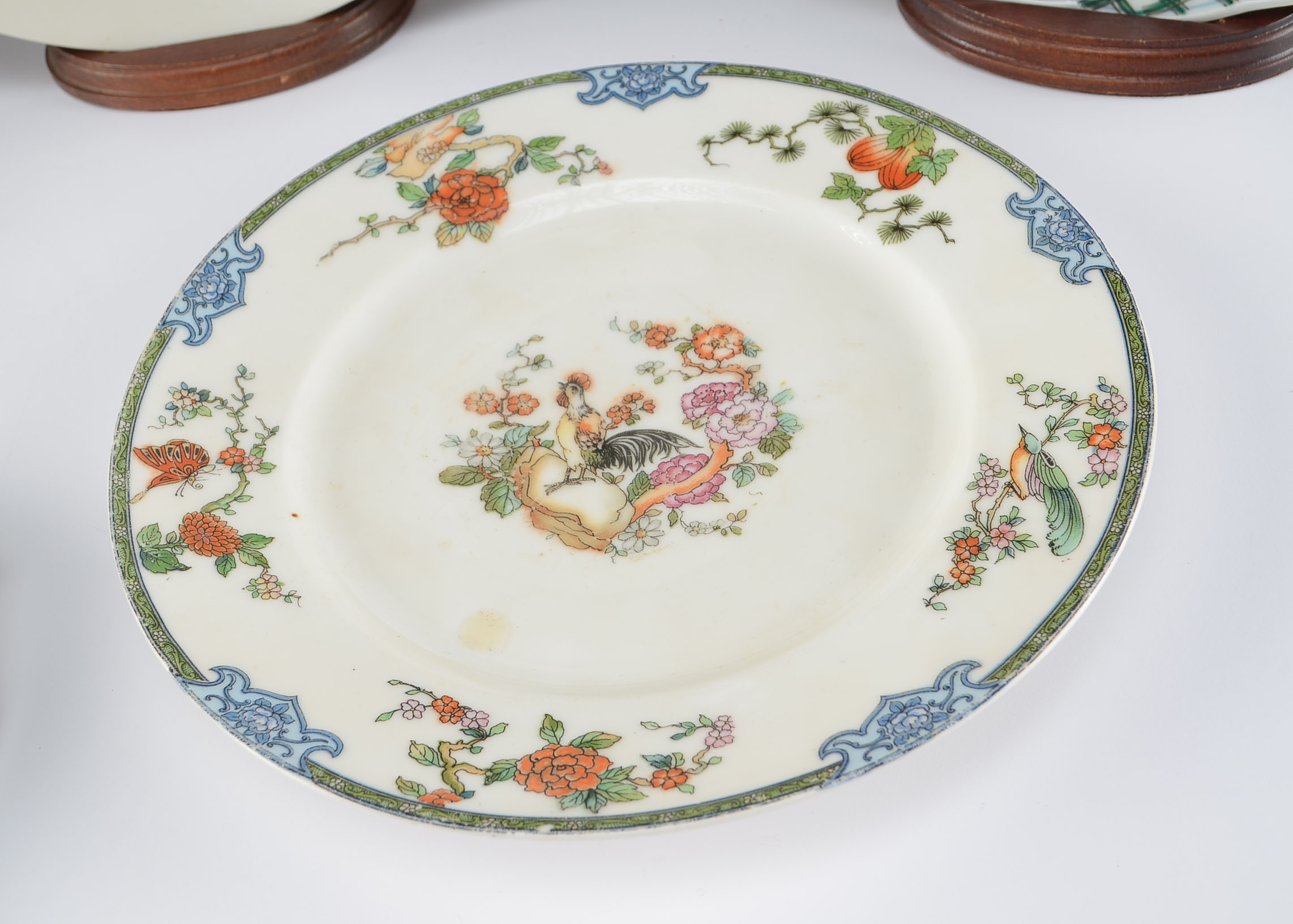 Hand Painted 19th Century Porcelain Plates
