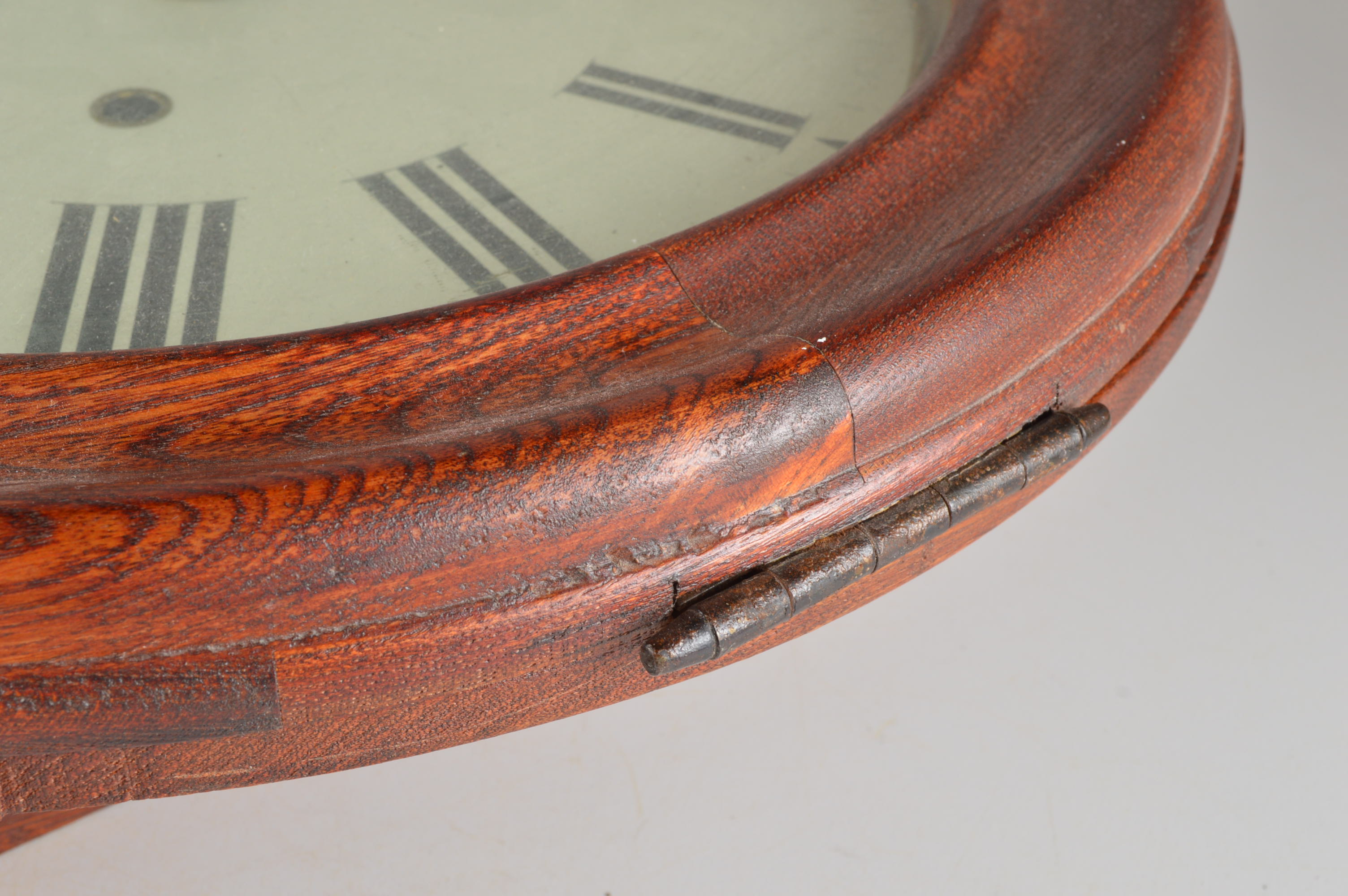 Vintage Round Regulator Style Wall Clock
