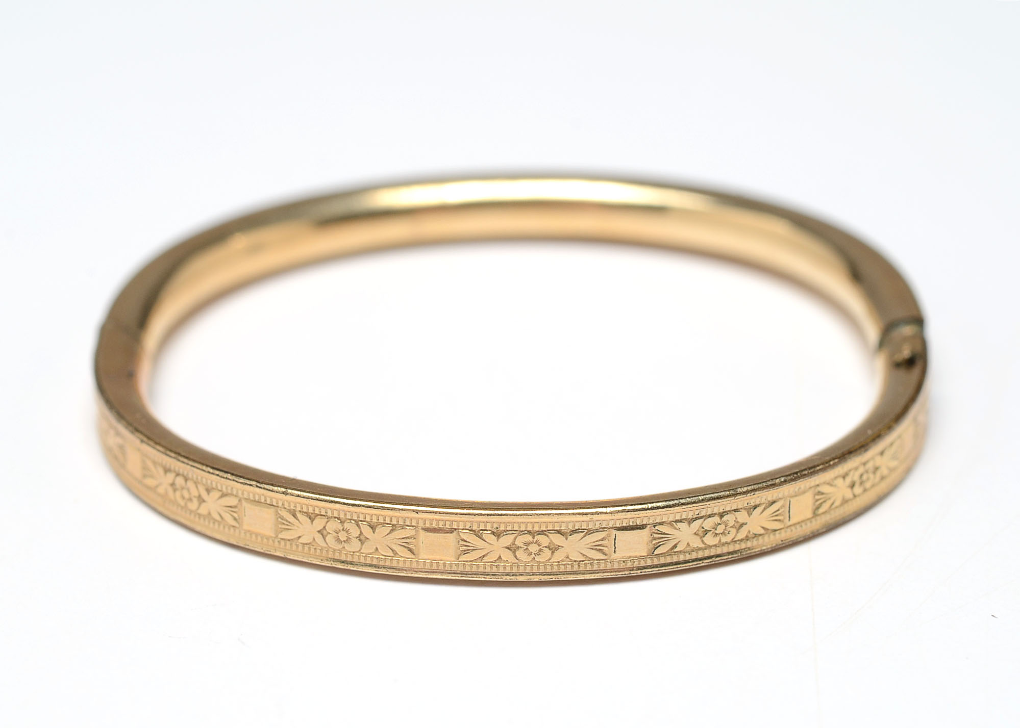 Two Child's Size Vintage Gold Filled Bracelets