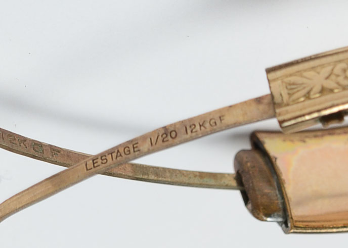 Two Child's Size Vintage Gold Filled Bracelets