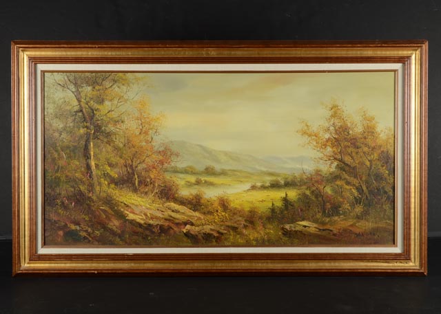 Original Acrylic on Canvas Signed R. Hansen 