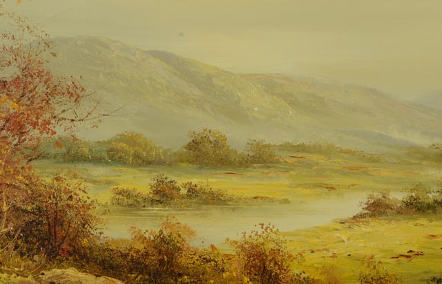 Original Acrylic on Canvas Signed R. Hansen 