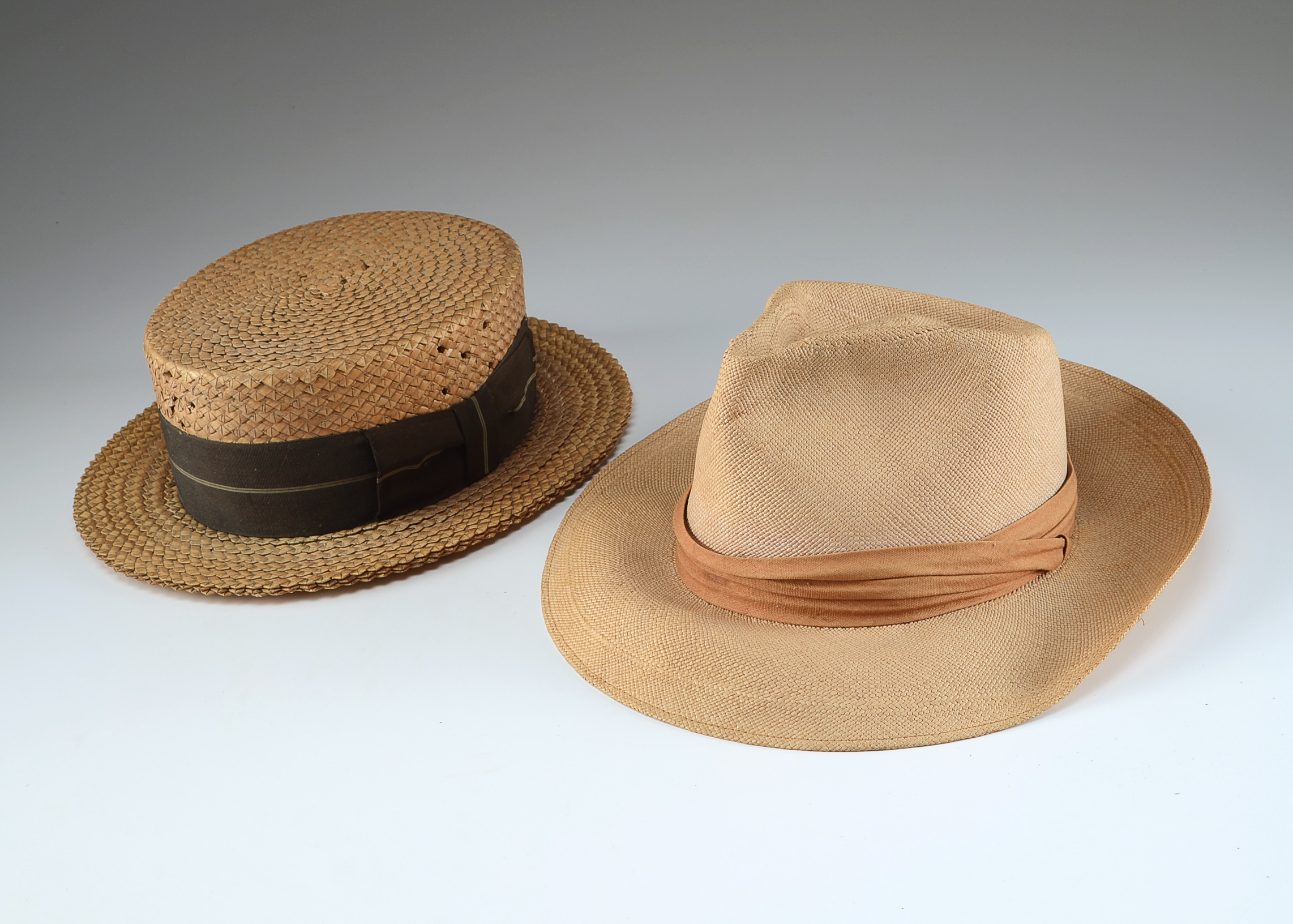 Two Vintage Men's Hats