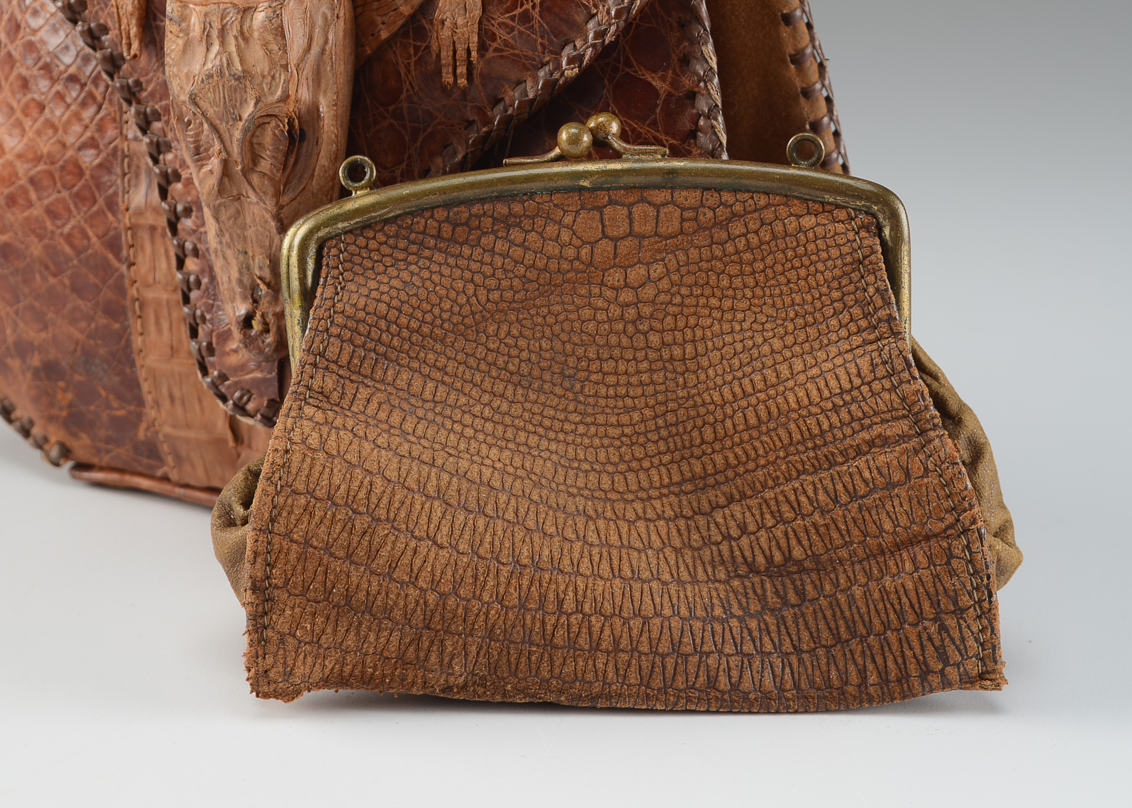 Vintage Baby Alligator Purse