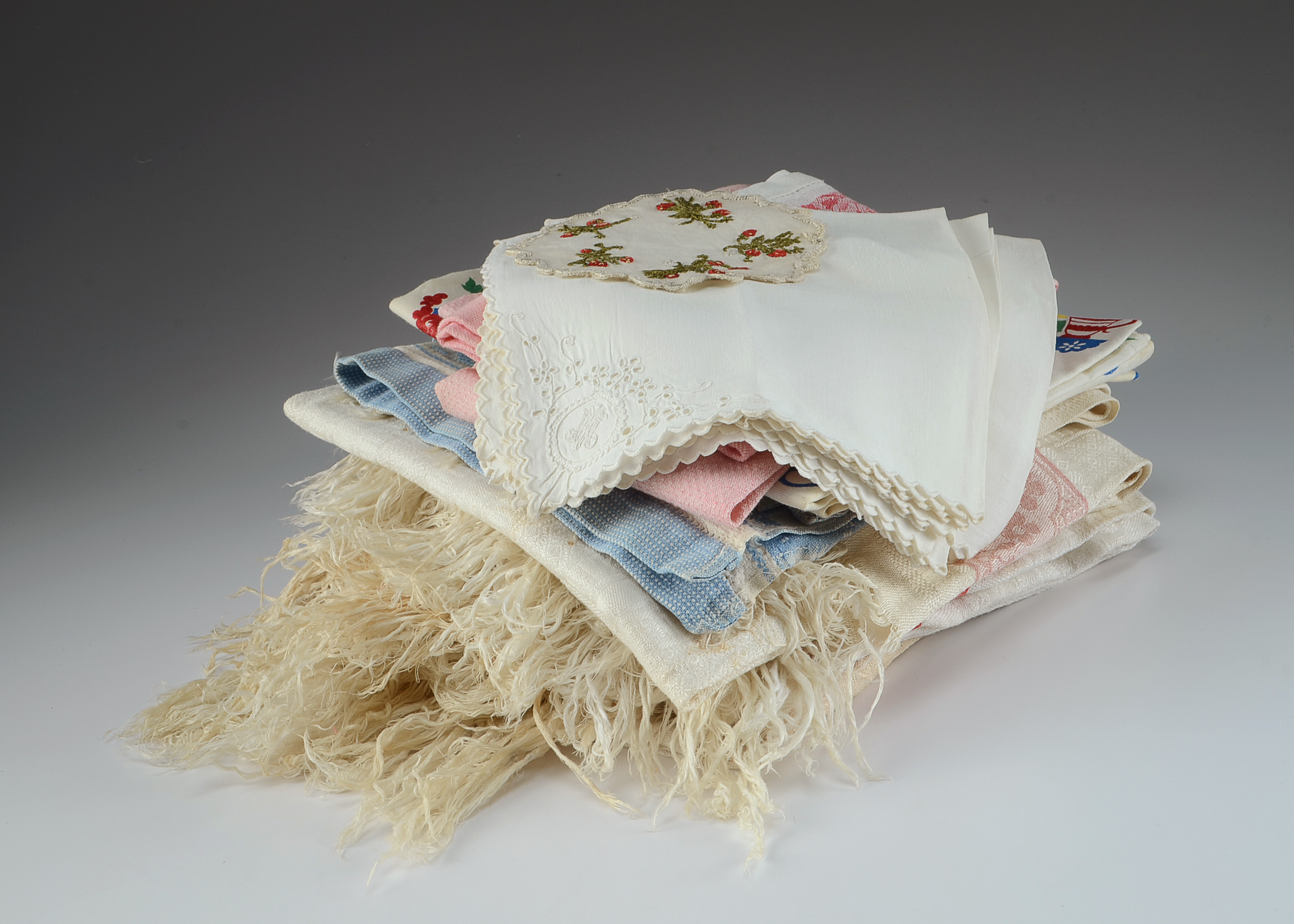 Collection of Vintage Dish Cloths and More