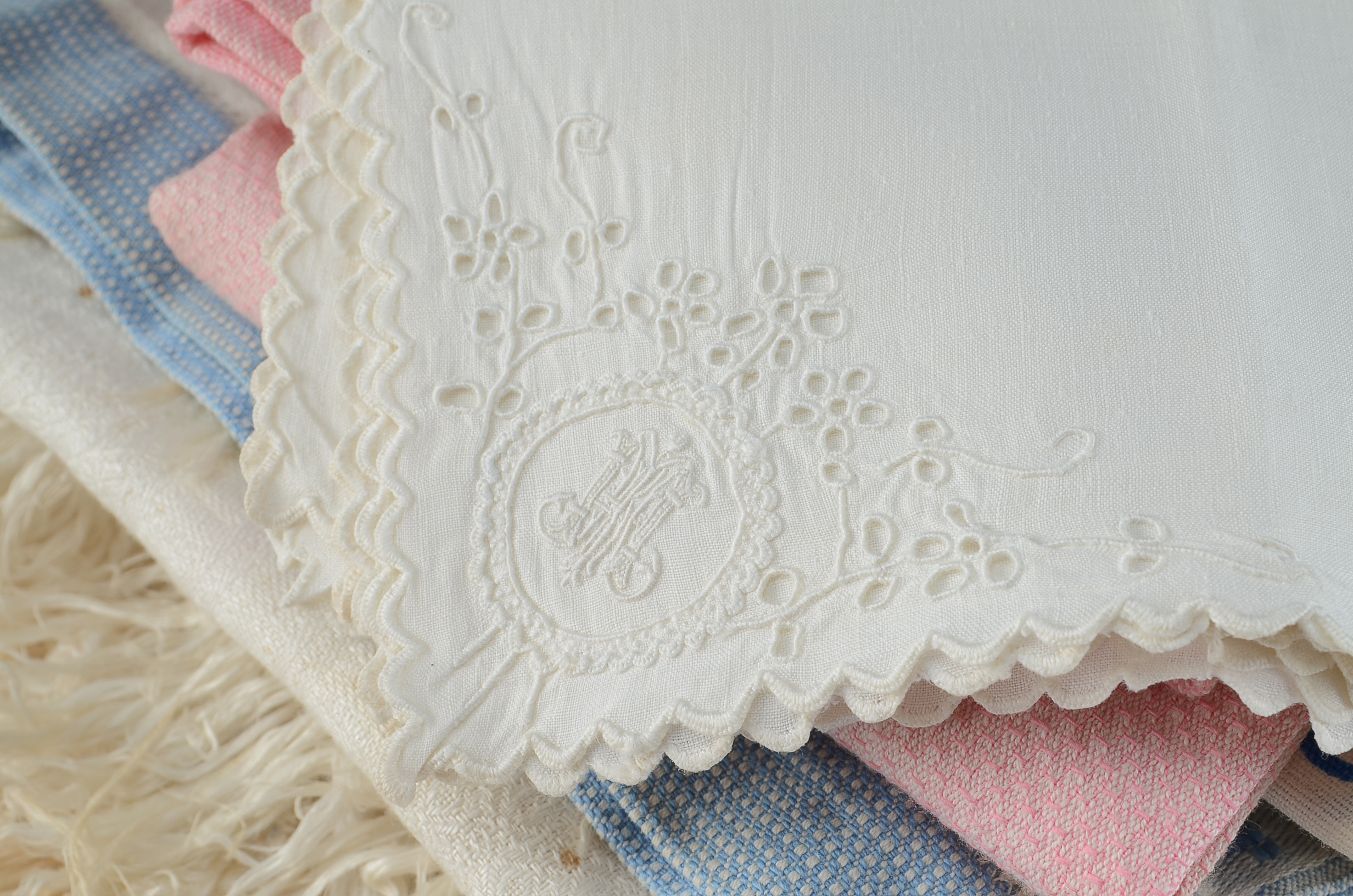 Collection of Vintage Dish Cloths and More