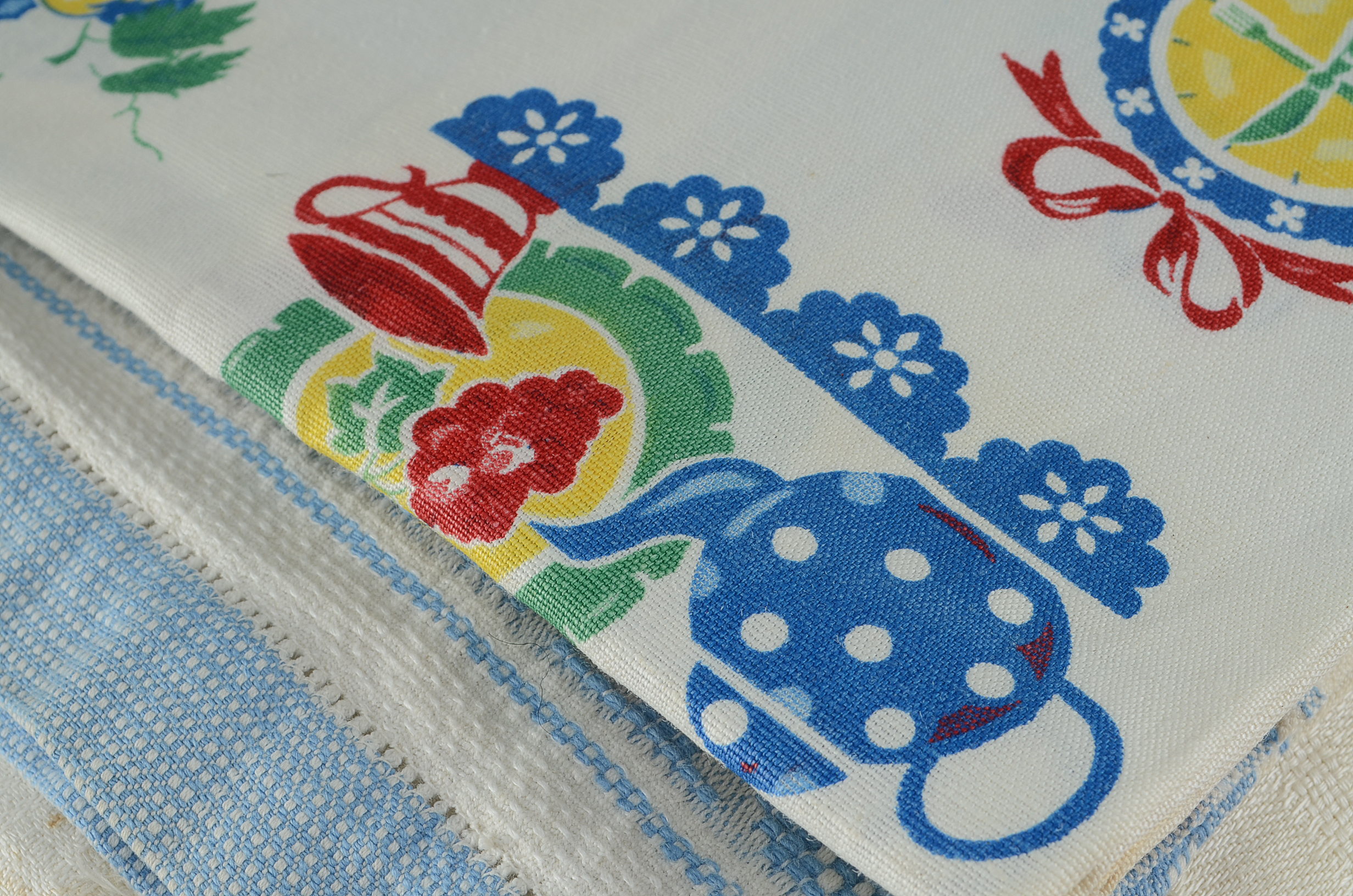 Collection of Vintage Dish Cloths and More