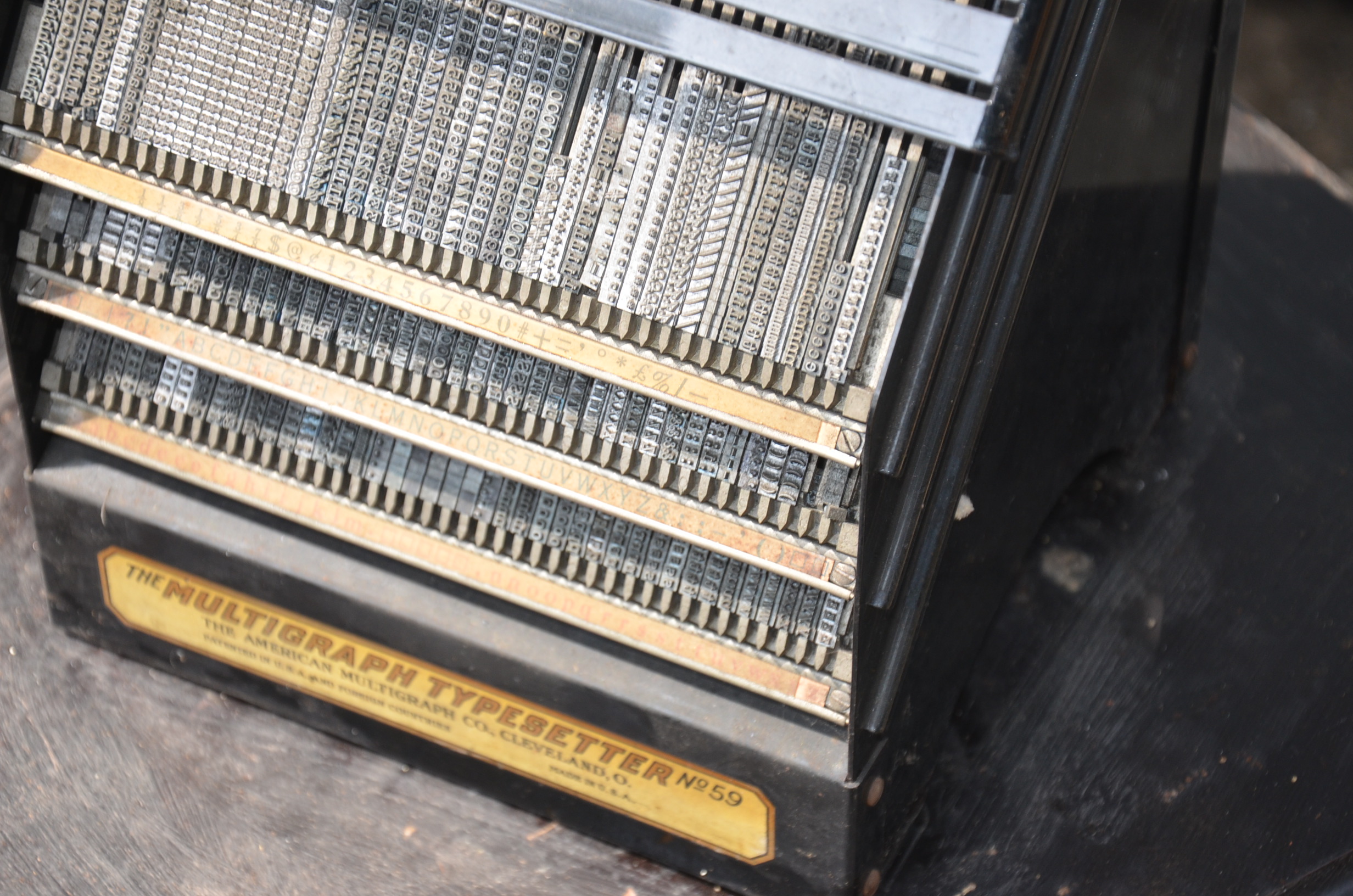 Antique Amberg Patented Letter File Cabinet