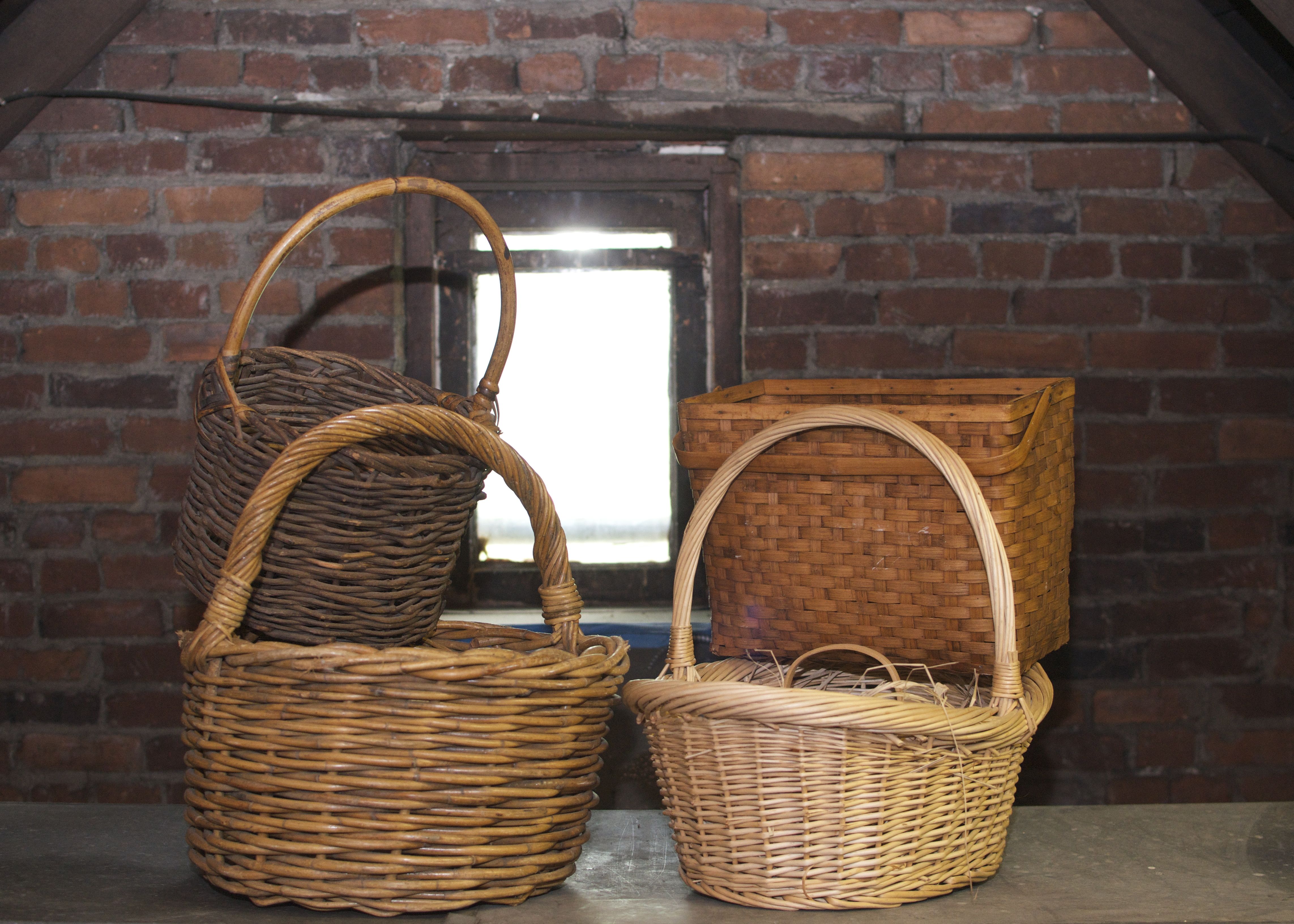 Lot of Vintage Baskets