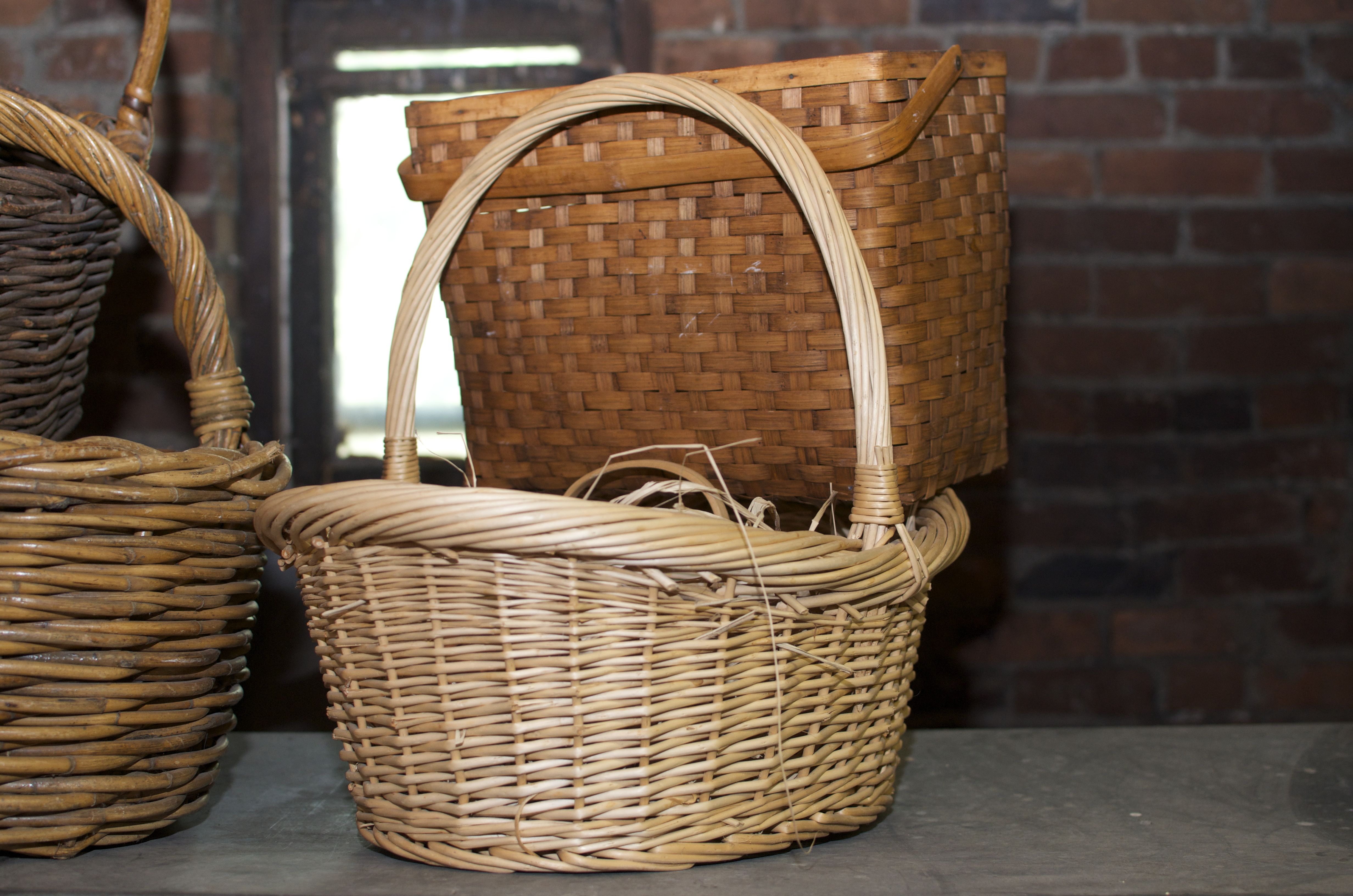 Lot of Vintage Baskets