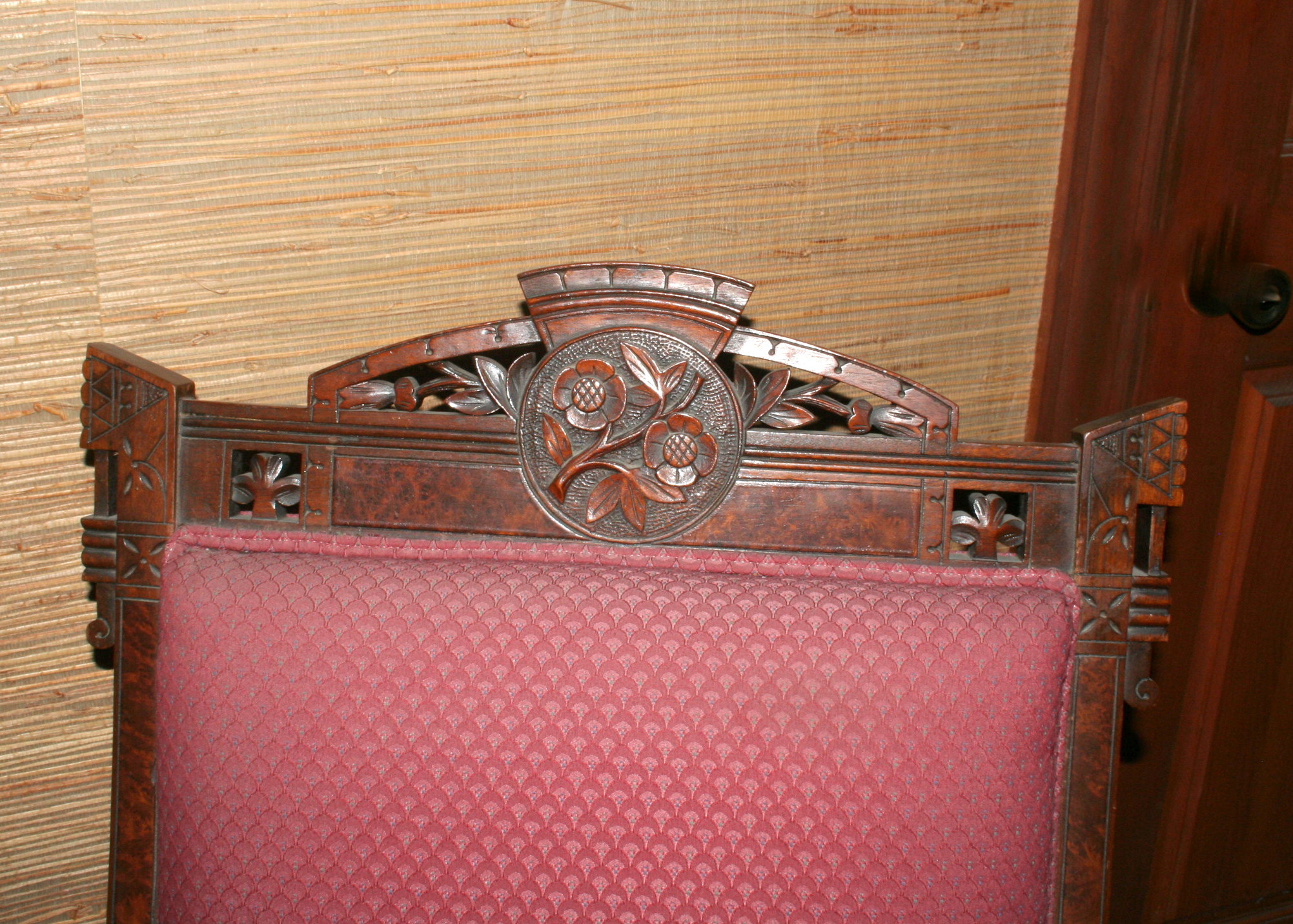 Antique Eastlake Platform Rocking Chair