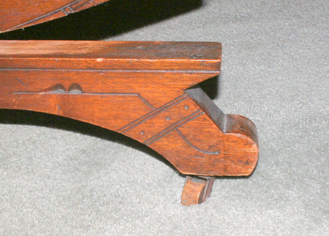 Antique Eastlake Platform Rocking Chair