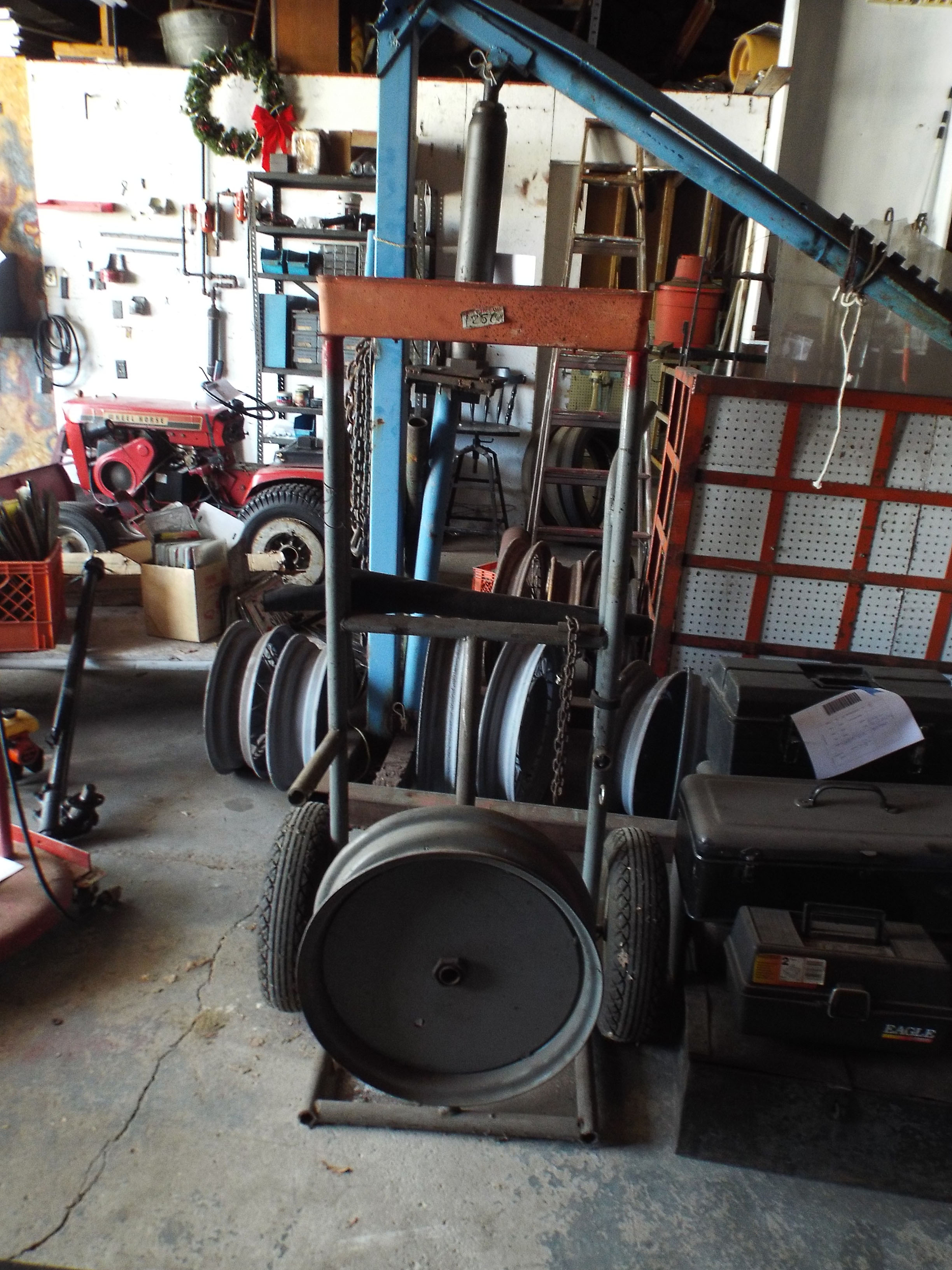 Vintage Tire Mounting