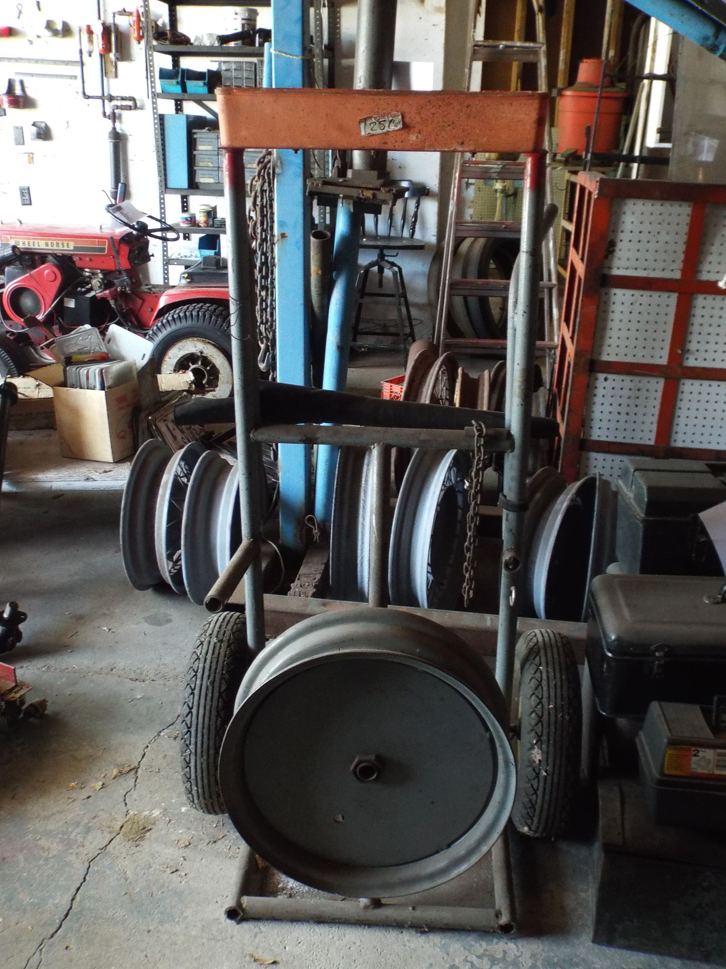 Vintage Tire Mounting