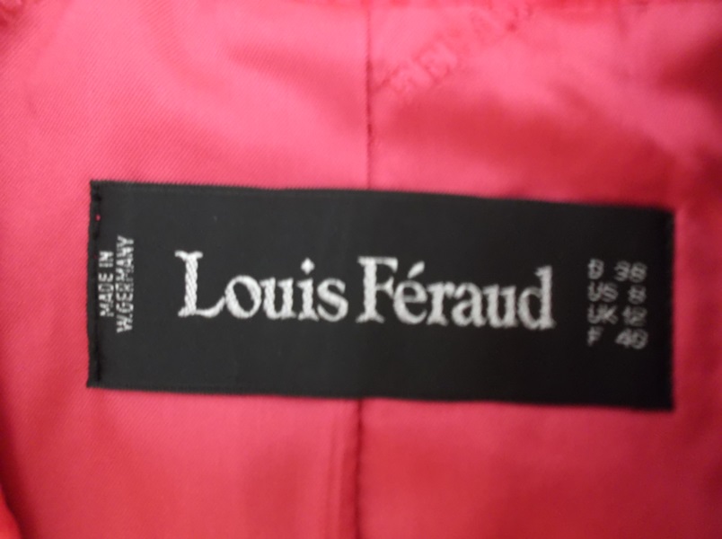 Vintage Louis Feraud Fuchsia Suit