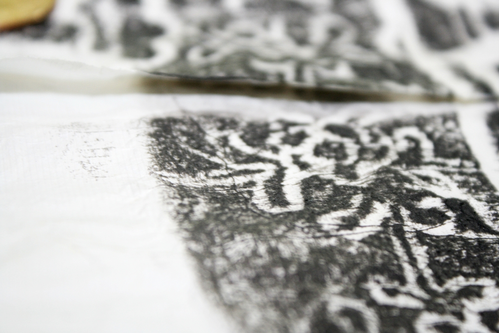 Vintage Angkor Wat Temple Rubbing 