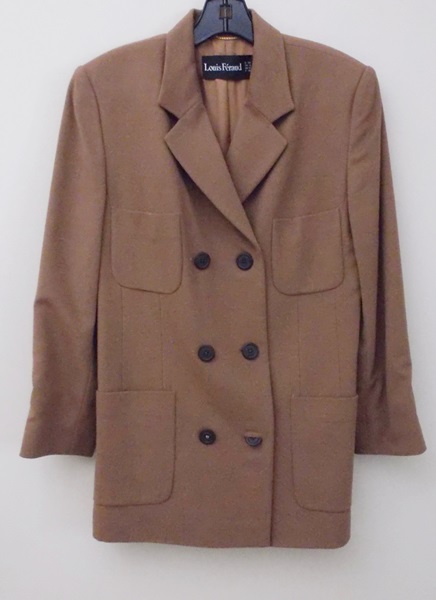 Women's Vintage Louis Feraud Double Breasted  Blazer