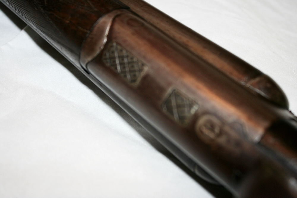 T. Barker Double Barrel Shotgun