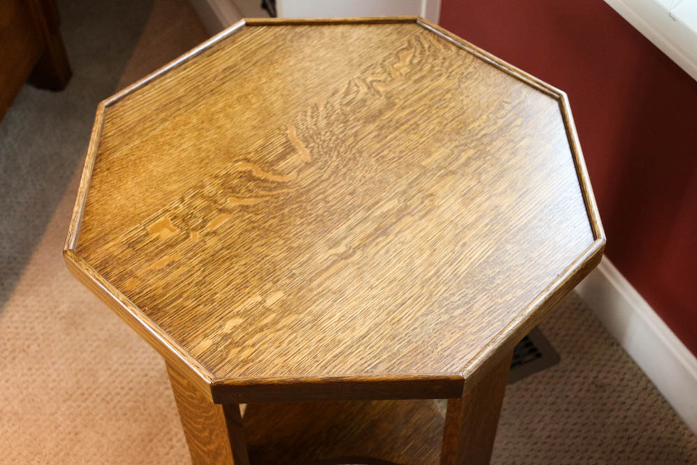Stickley Mission Collection Octagonal Side Table